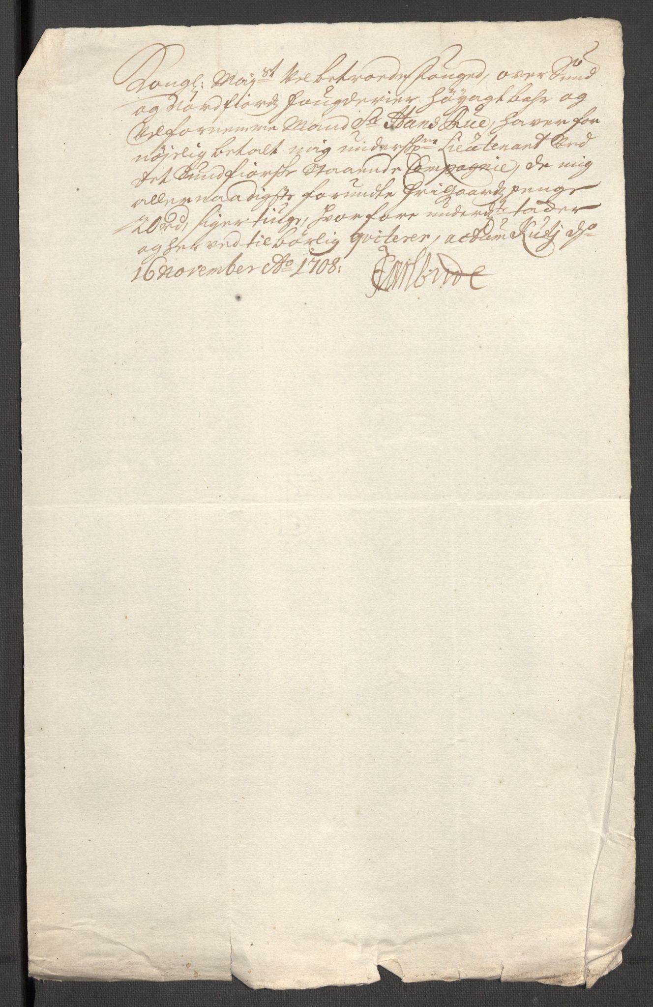 Rentekammeret inntil 1814, Reviderte regnskaper, Fogderegnskap, RA/EA-4092/R53/L3431: Fogderegnskap Sunn- og Nordfjord, 1708, p. 175