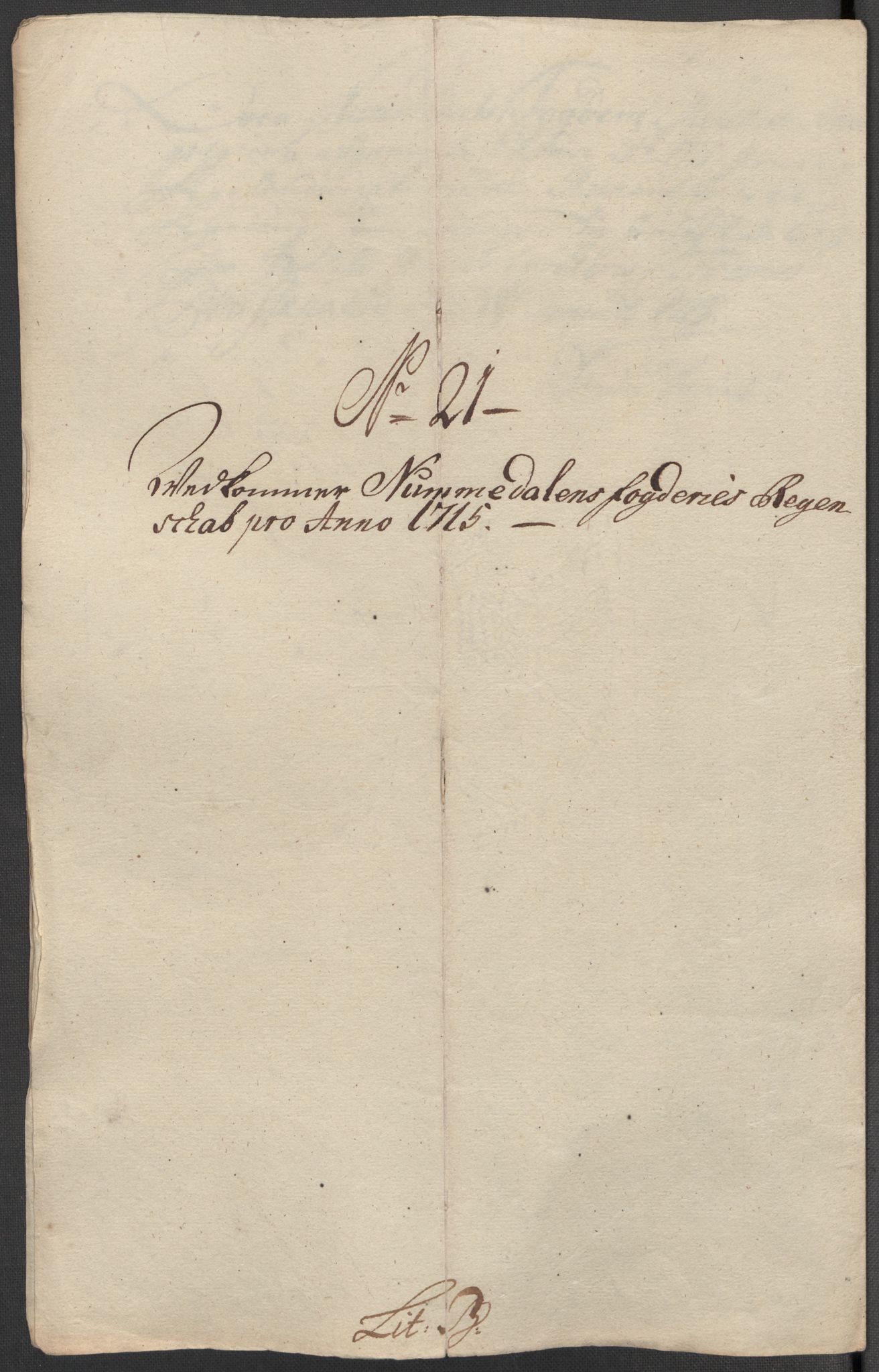 Rentekammeret inntil 1814, Reviderte regnskaper, Fogderegnskap, AV/RA-EA-4092/R64/L4436: Fogderegnskap Namdal, 1715, p. 193