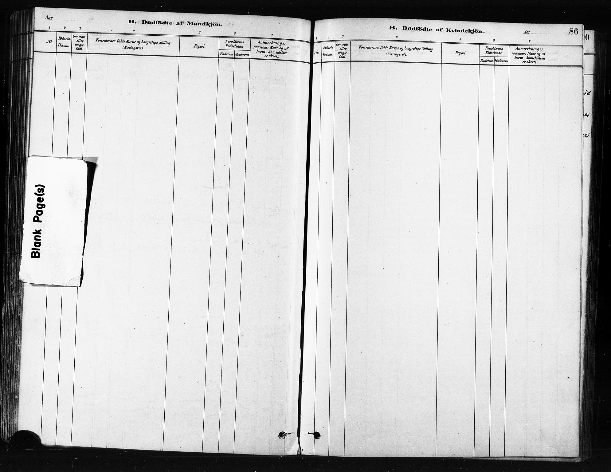 Skjervøy sokneprestkontor, AV/SATØ-S-1300/H/Ha/Haa/L0014kirke: Parish register (official) no. 14, 1878-1894, p. 86