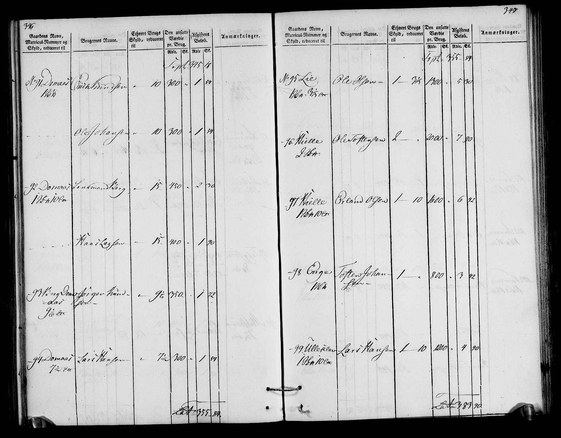 Rentekammeret inntil 1814, Realistisk ordnet avdeling, AV/RA-EA-4070/N/Ne/Nea/L0040: Gudbrandsdalen fogderi. Oppebørselsregister, 1803-1804, p. 180