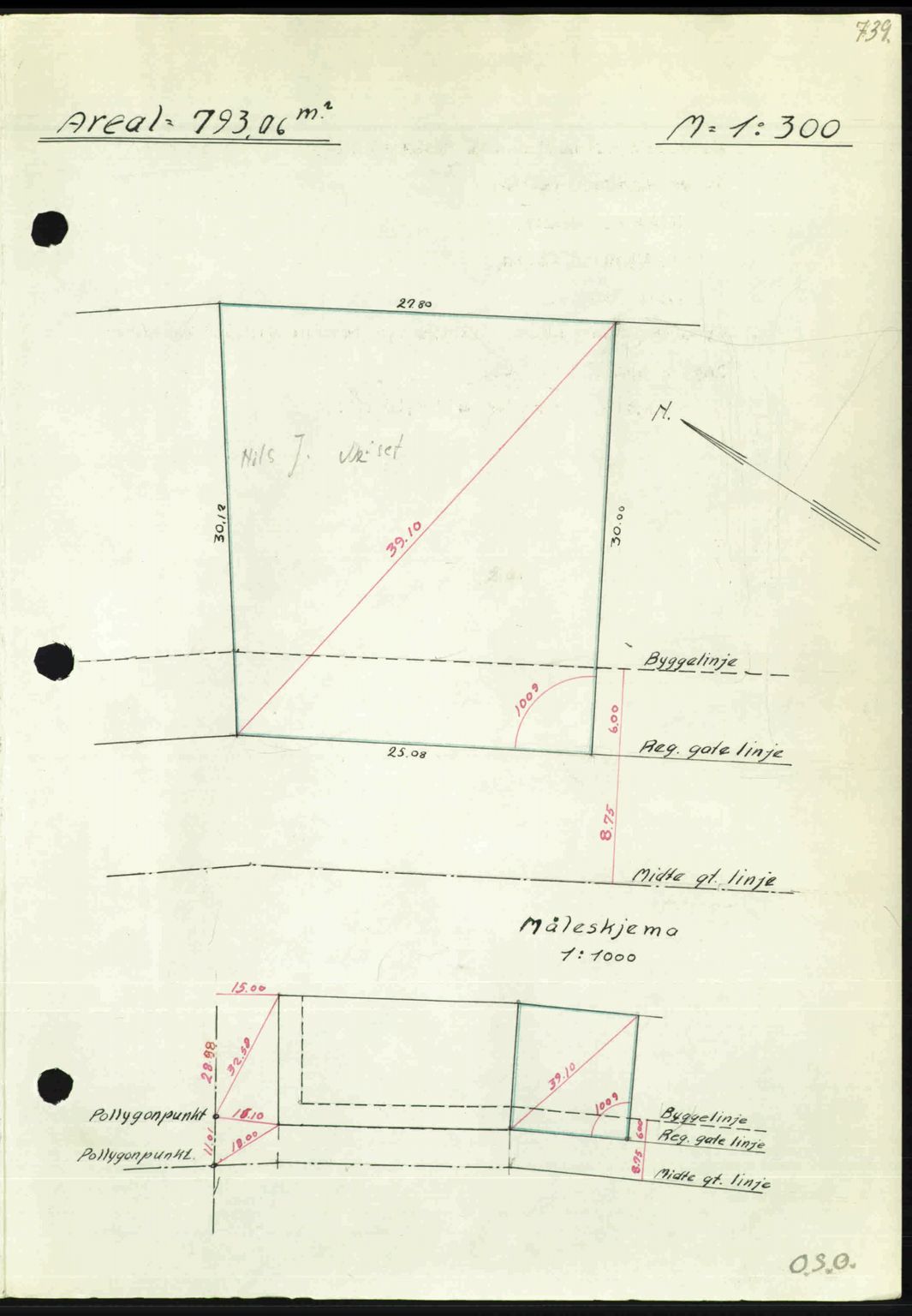 Nordmøre sorenskriveri, AV/SAT-A-4132/1/2/2Ca: Mortgage book no. A104, 1947-1947, Diary no: : 993/1947