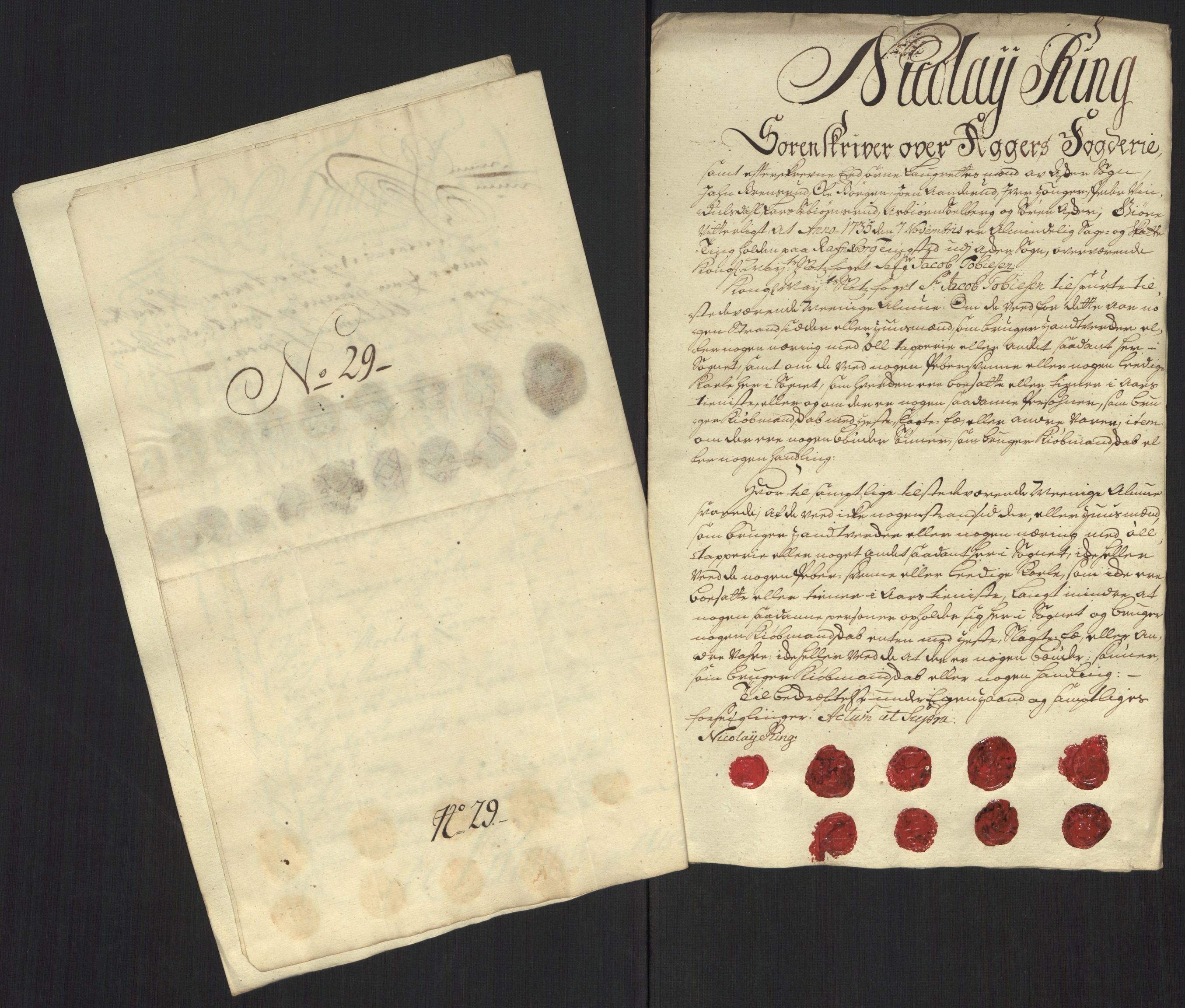 Rentekammeret inntil 1814, Reviderte regnskaper, Fogderegnskap, AV/RA-EA-4092/R10/L0474: Fogderegnskap Aker og Follo, 1735, p. 119
