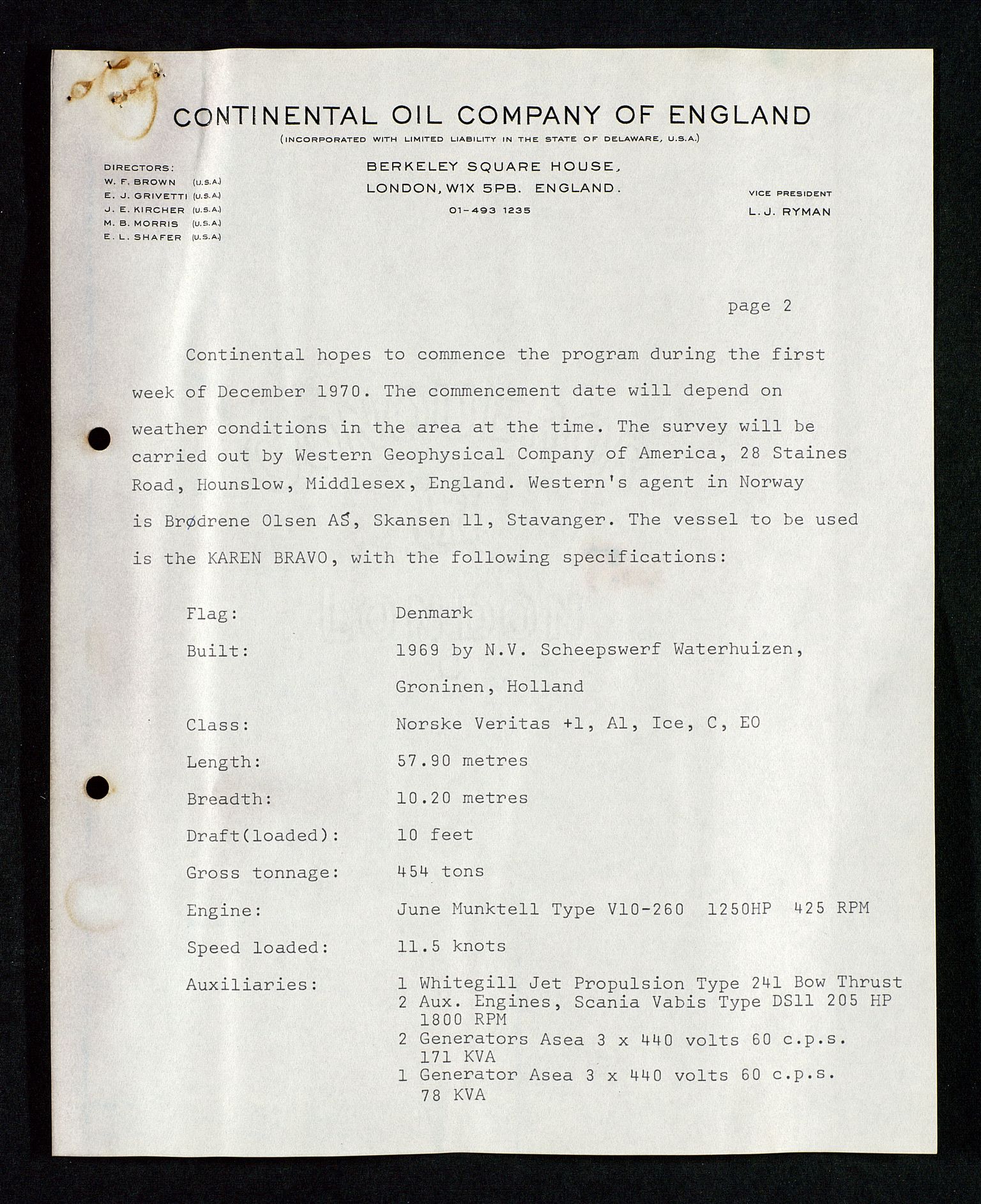 Industridepartementet, Oljekontoret, SAST/A-101348/Da/L0002: Arkivnøkkel 711 Undersøkelses- og utvinningstillatelser, 1964-1974, p. 331