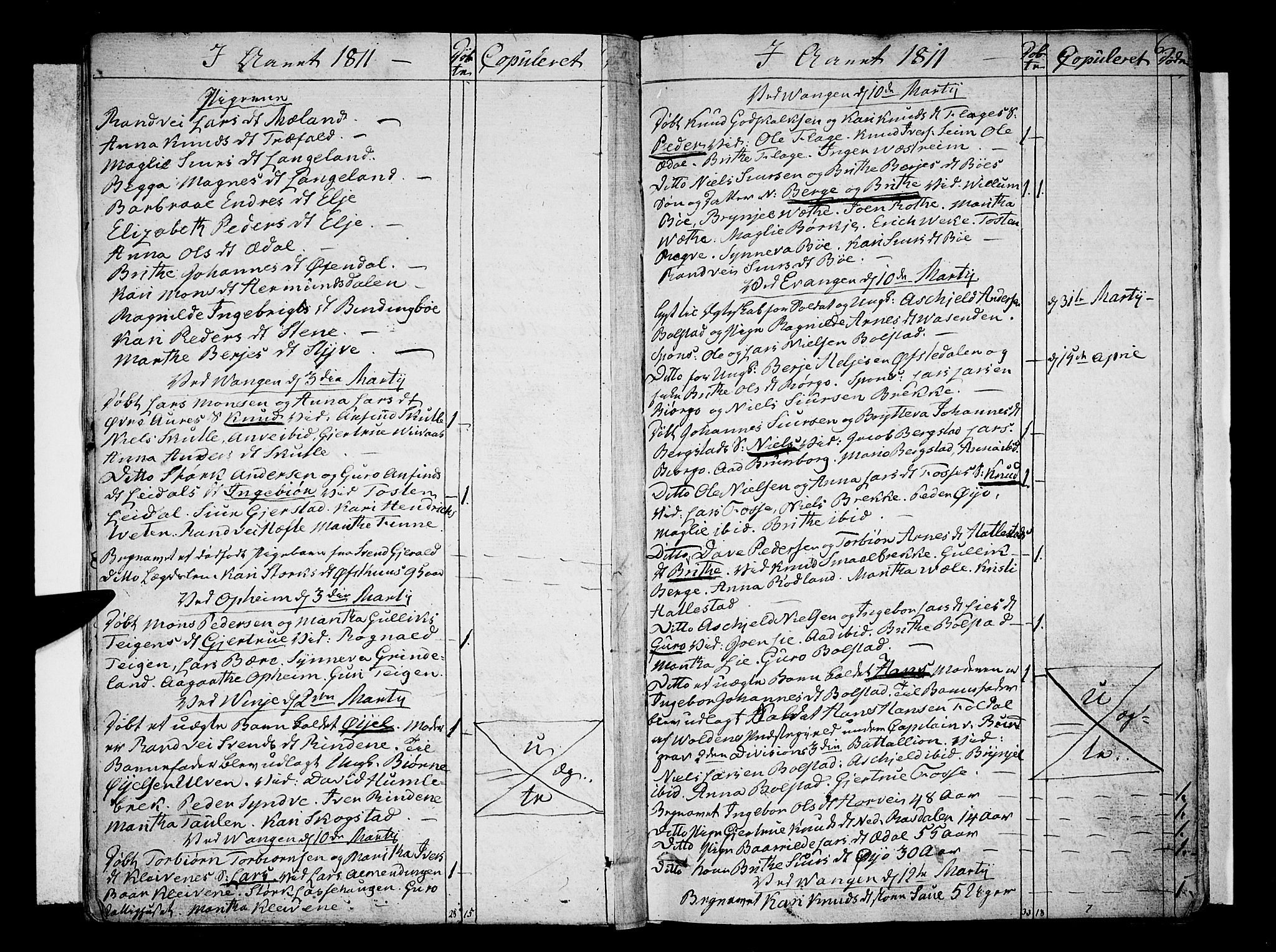 Voss sokneprestembete, SAB/A-79001/H/Haa: Parish register (official) no. A 10, 1810-1821, p. 6
