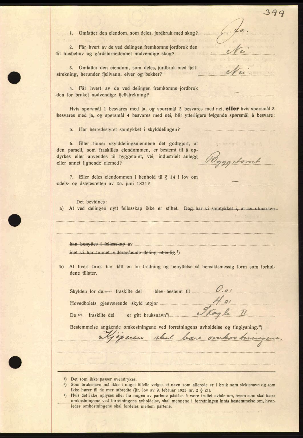 Nordmøre sorenskriveri, AV/SAT-A-4132/1/2/2Ca: Mortgage book no. A93, 1942-1942, Diary no: : 2054/1942