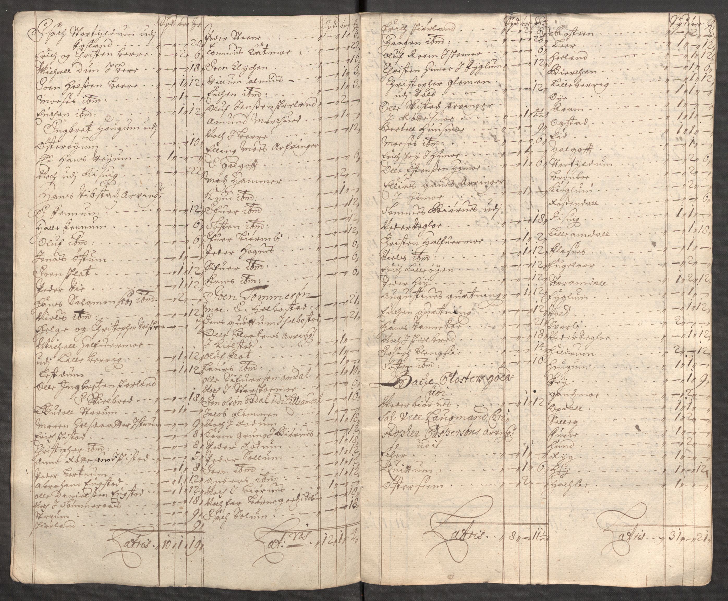 Rentekammeret inntil 1814, Reviderte regnskaper, Fogderegnskap, RA/EA-4092/R64/L4425: Fogderegnskap Namdal, 1696-1698, p. 36