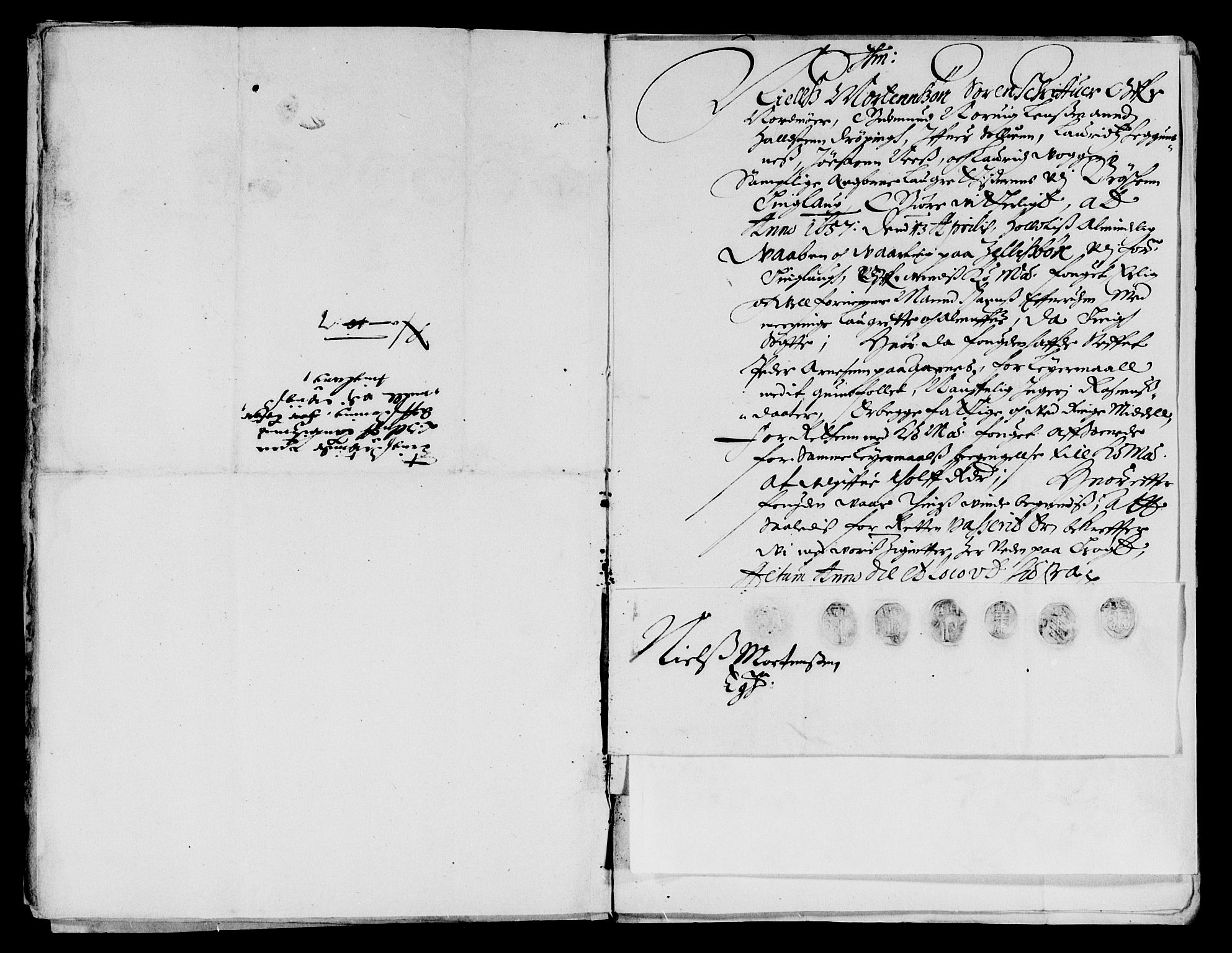 Rentekammeret inntil 1814, Reviderte regnskaper, Lensregnskaper, AV/RA-EA-5023/R/Rb/Rbw/L0125: Trondheim len, 1642-1657