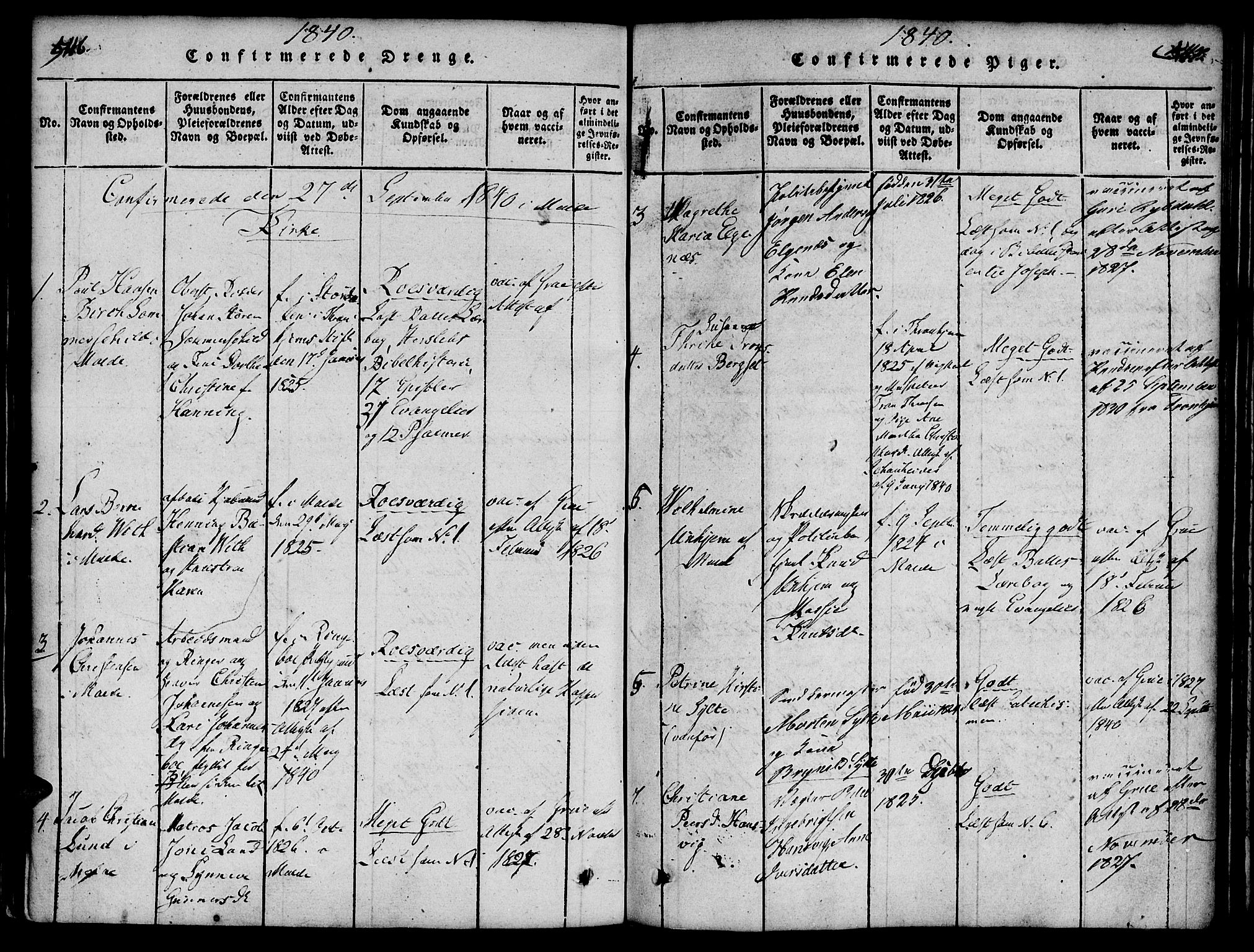 Ministerialprotokoller, klokkerbøker og fødselsregistre - Møre og Romsdal, SAT/A-1454/558/L0688: Parish register (official) no. 558A02, 1818-1843, p. 546-547