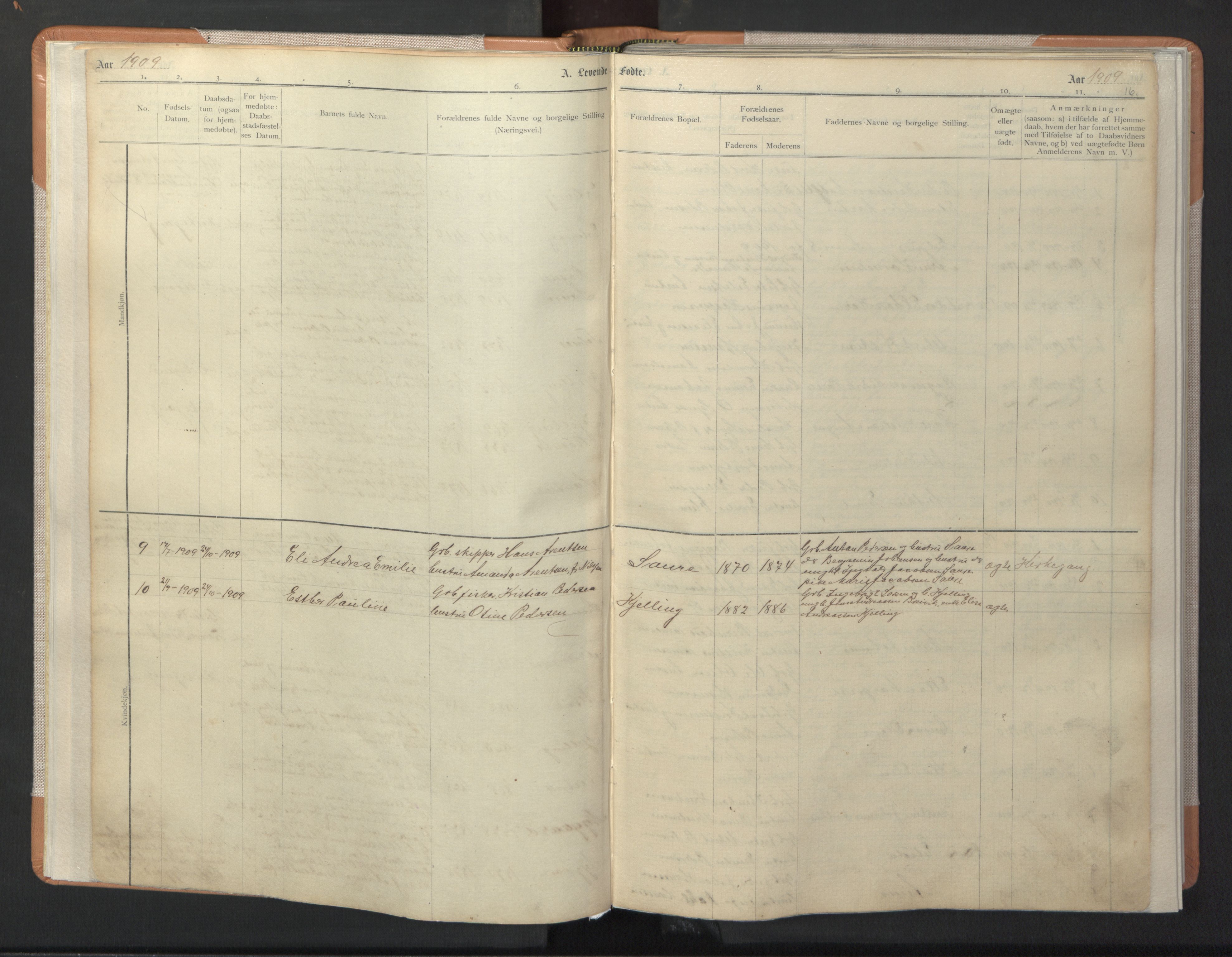 Ministerialprotokoller, klokkerbøker og fødselsregistre - Nordland, AV/SAT-A-1459/806/L0117: Parish register (copy) no. 806C01, 1905-1957, p. 16