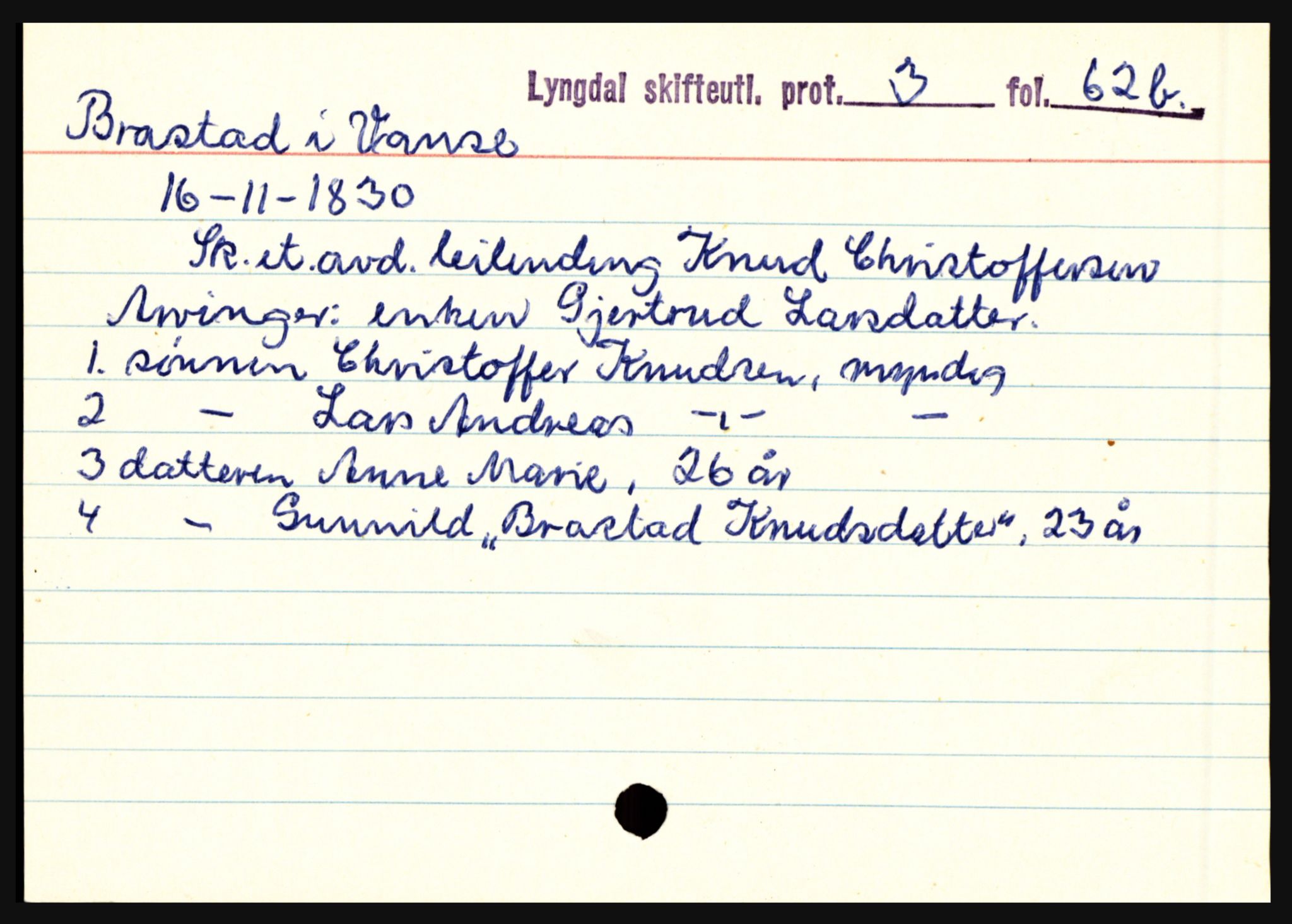 Lyngdal sorenskriveri, SAK/1221-0004/H, p. 1253