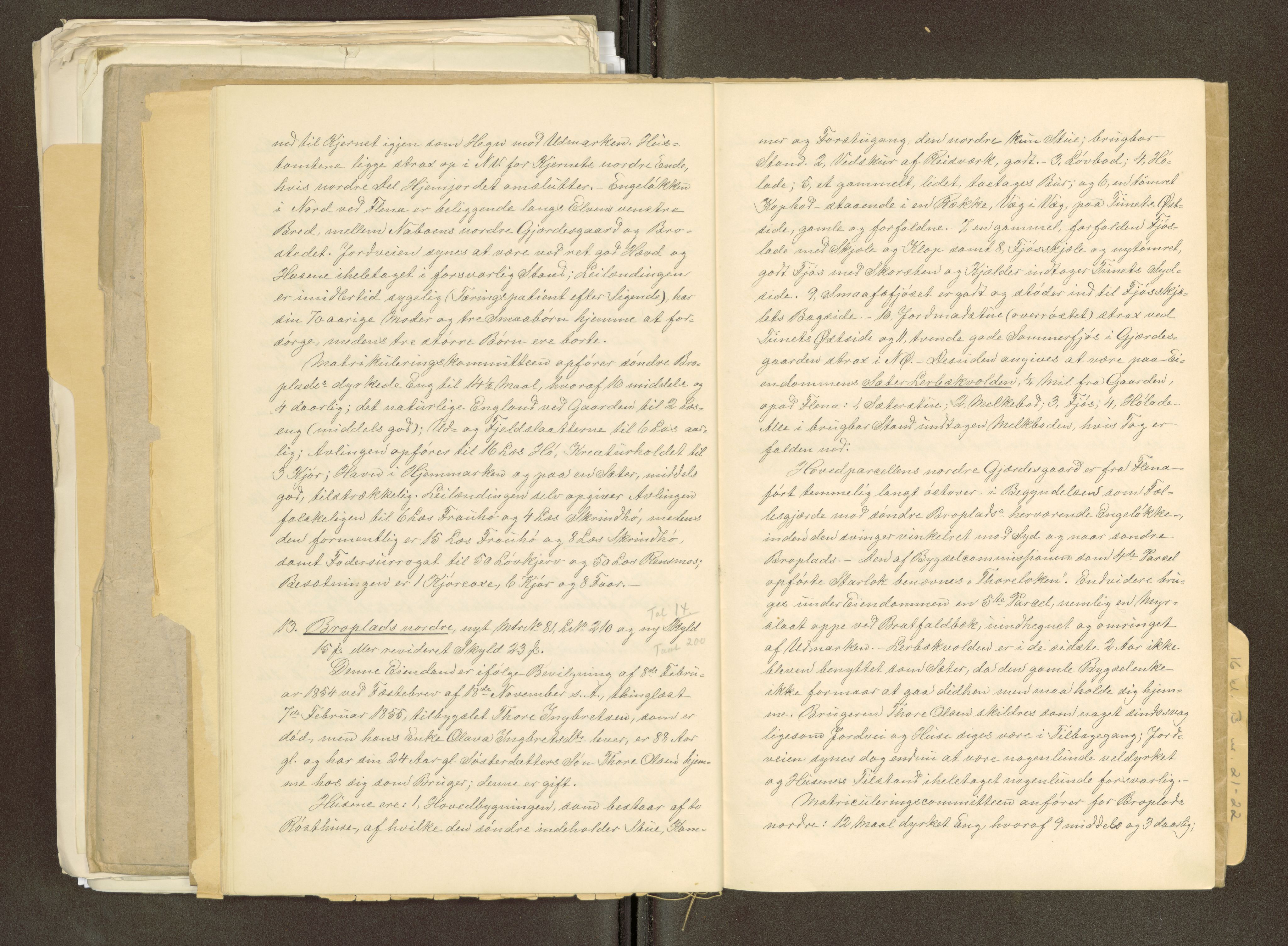 Røros kobberverk, SAT/PA-0211/1/16/16B/L0001: Jordegodset i Tufsingedalen, 1727-1880, p. 190