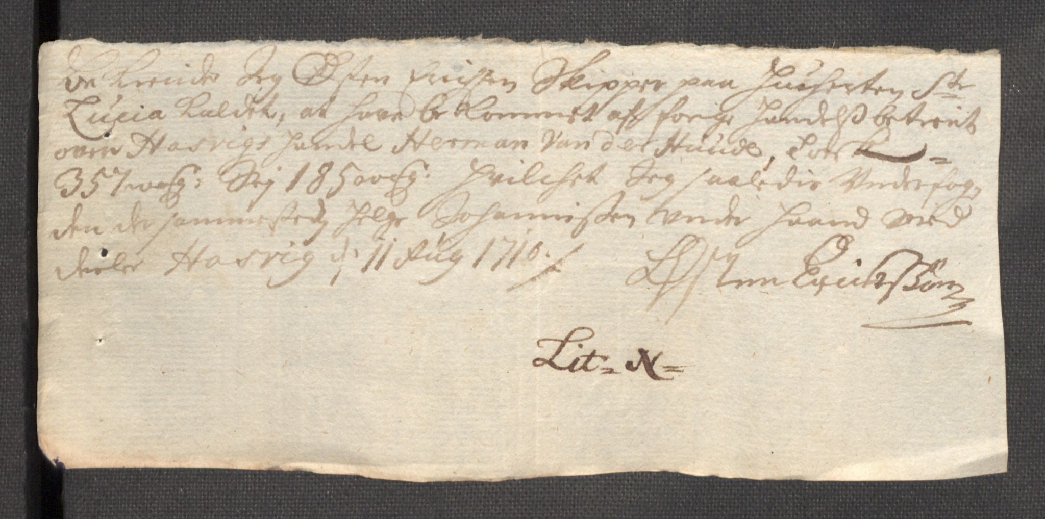 Rentekammeret inntil 1814, Reviderte regnskaper, Fogderegnskap, AV/RA-EA-4092/R69/L4855: Fogderegnskap Finnmark/Vardøhus, 1709-1712, p. 282