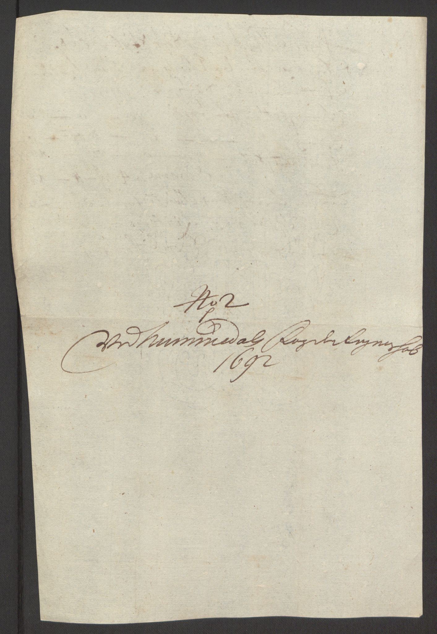 Rentekammeret inntil 1814, Reviderte regnskaper, Fogderegnskap, AV/RA-EA-4092/R64/L4424: Fogderegnskap Namdal, 1692-1695, p. 135