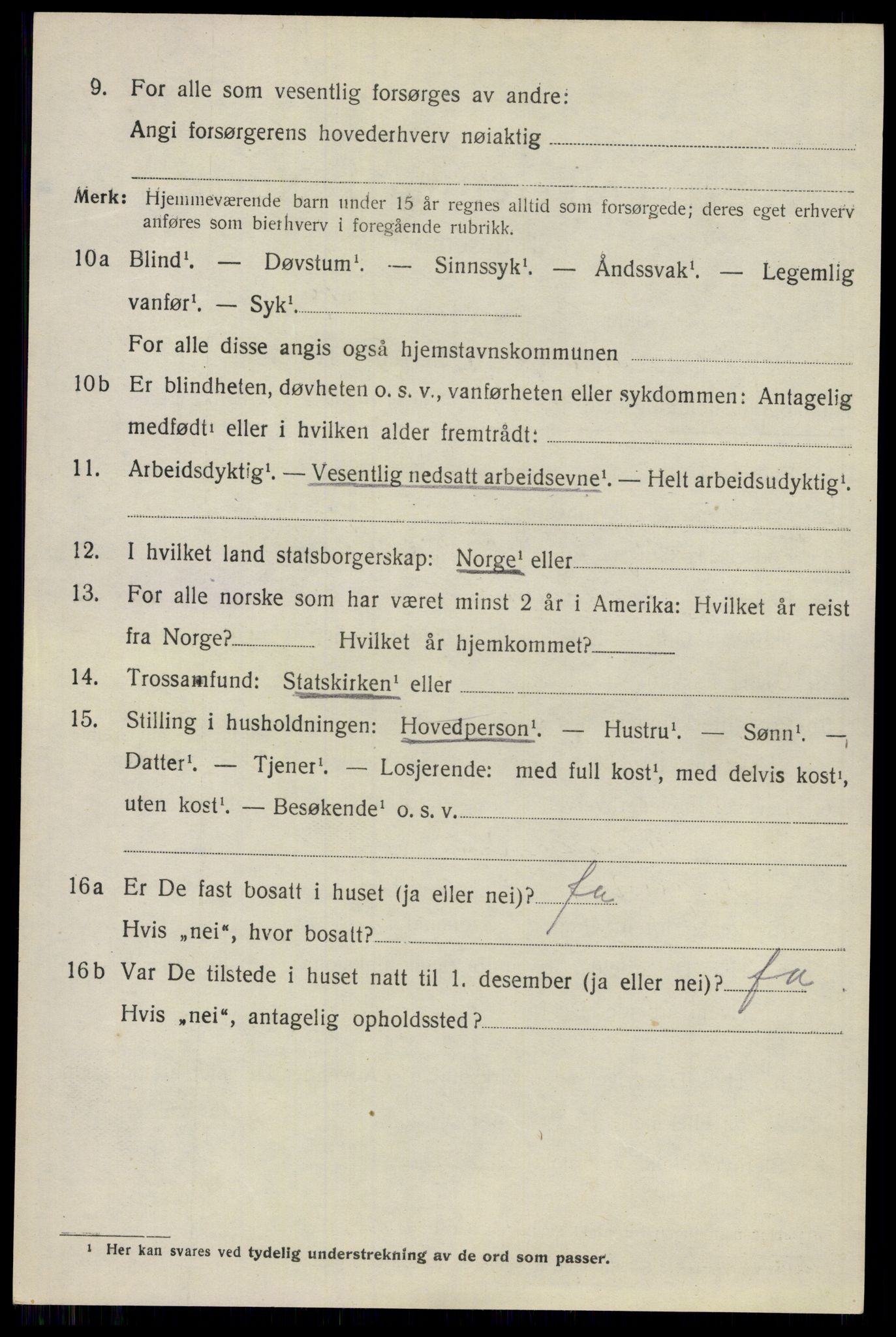 SAO, 1920 census for Lørenskog, 1920, p. 3448