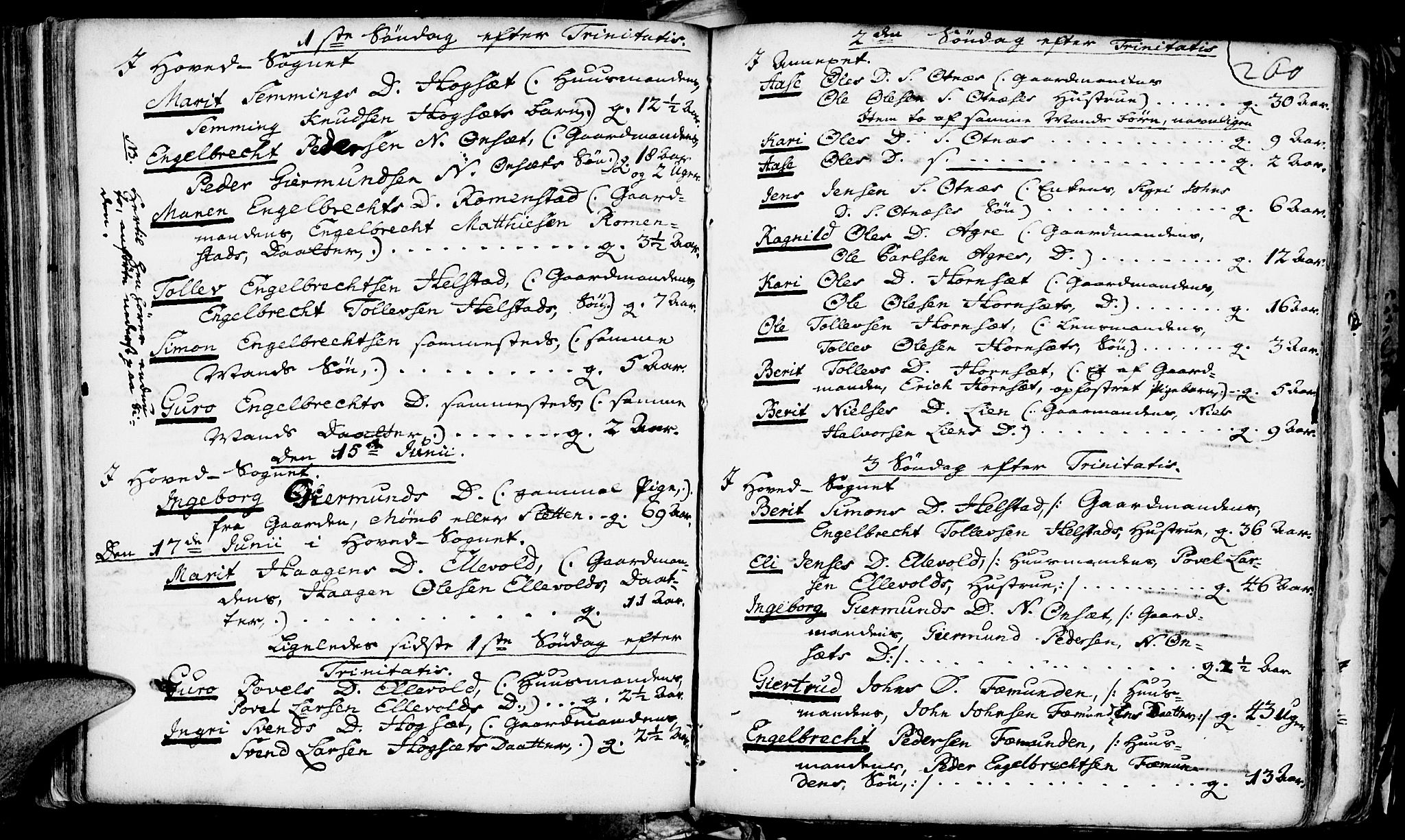 Rendalen prestekontor, AV/SAH-PREST-054/H/Ha/Haa/L0001: Parish register (official) no. 1, 1733-1787, p. 260