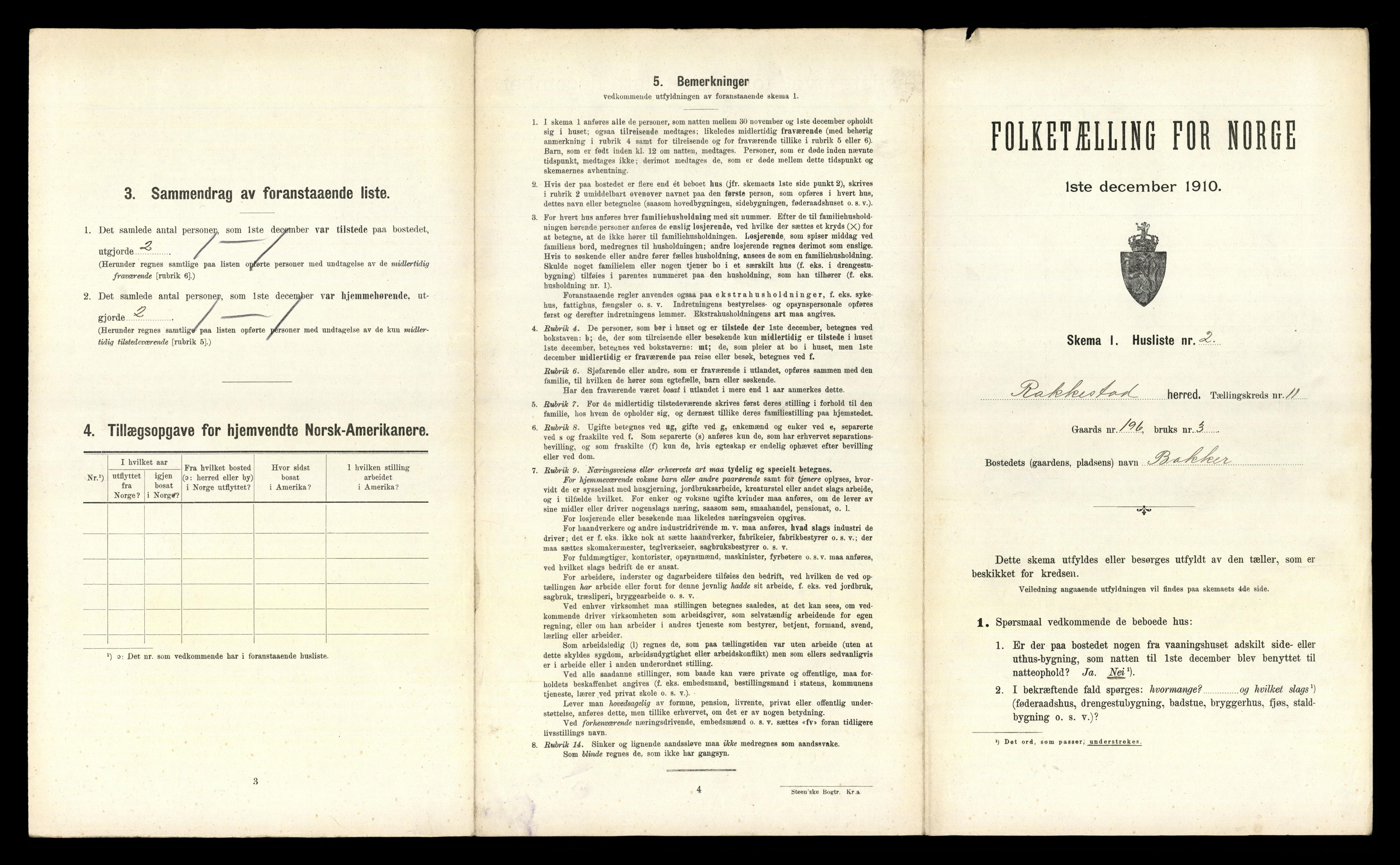RA, 1910 census for Rakkestad, 1910, p. 1659
