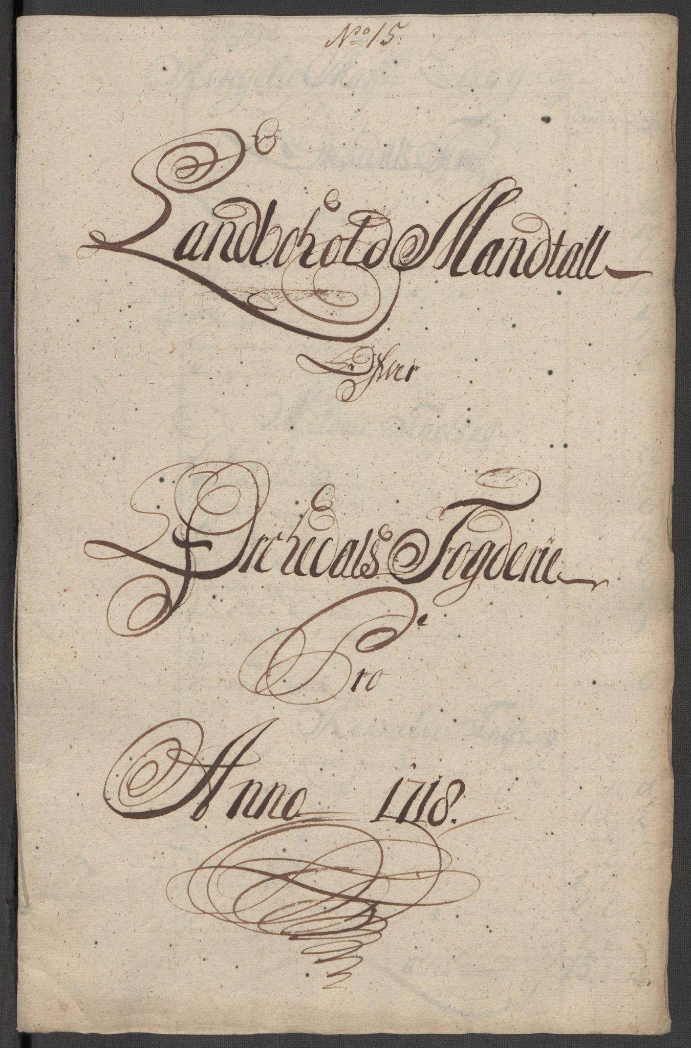 Rentekammeret inntil 1814, Reviderte regnskaper, Fogderegnskap, AV/RA-EA-4092/R60/L3971: Fogderegnskap Orkdal og Gauldal, 1718, p. 207