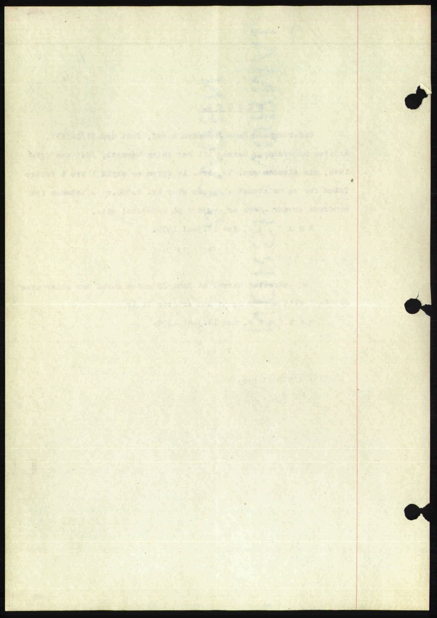 Toten tingrett, SAH/TING-006/H/Hb/Hbc/L0006: Mortgage book no. Hbc-06, 1939-1939, Diary no: : 1551/1939