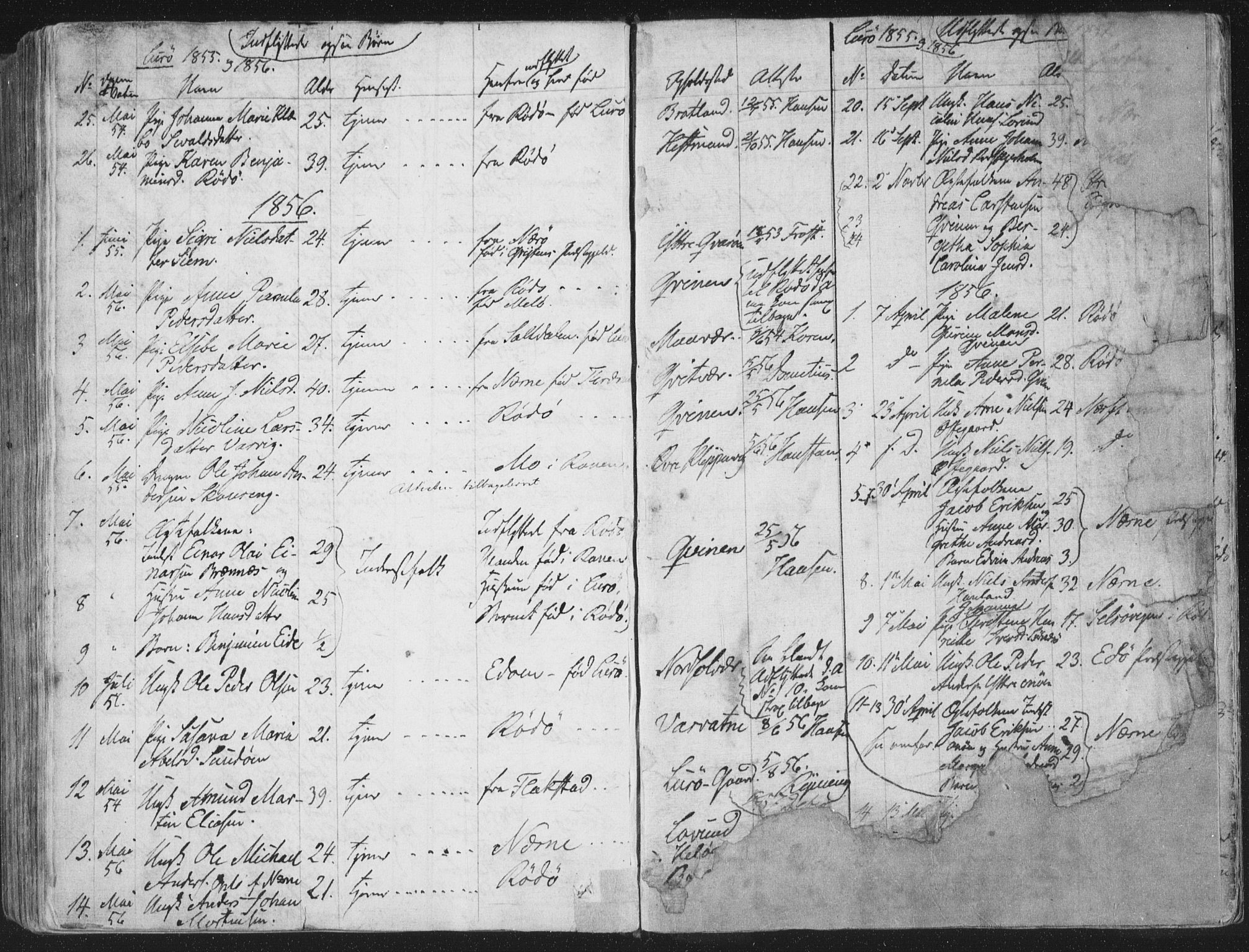 Ministerialprotokoller, klokkerbøker og fødselsregistre - Nordland, SAT/A-1459/839/L0566: Parish register (official) no. 839A03, 1825-1862, p. 60