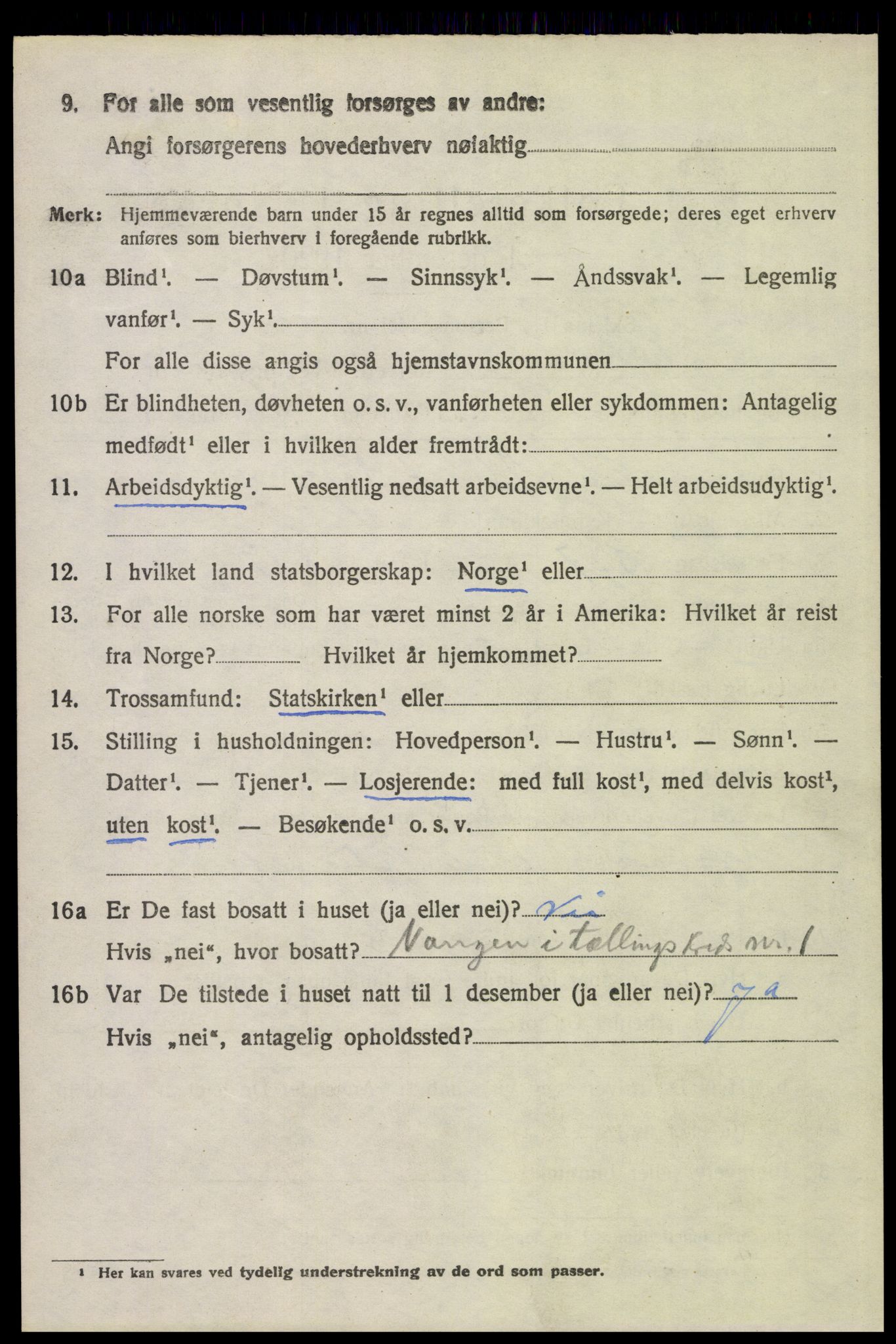 SAH, 1920 census for Eidskog, 1920, p. 3004