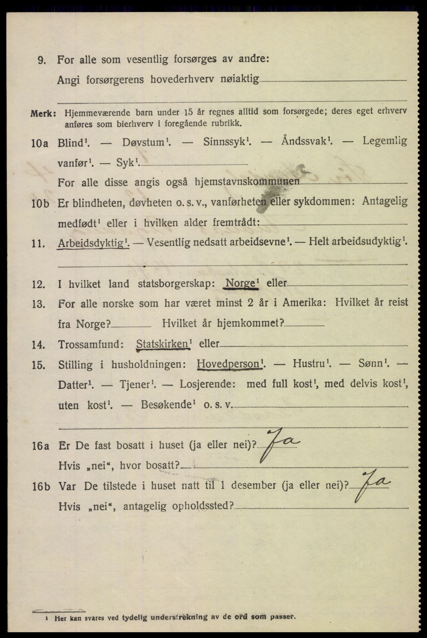 SAH, 1920 census for Sør-Aurdal, 1920, p. 2322