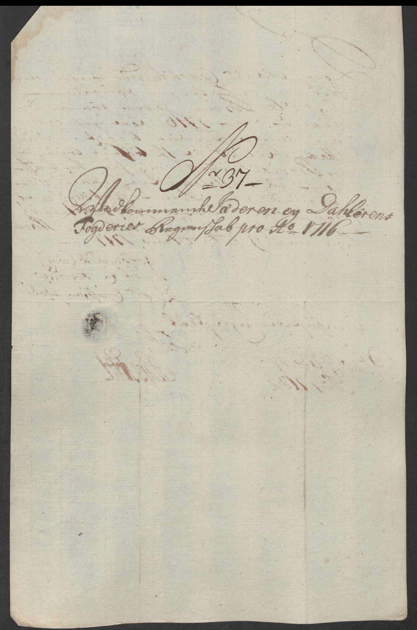 Rentekammeret inntil 1814, Reviderte regnskaper, Fogderegnskap, AV/RA-EA-4092/R46/L2740: Fogderegnskap Jæren og Dalane, 1715-1716, p. 425