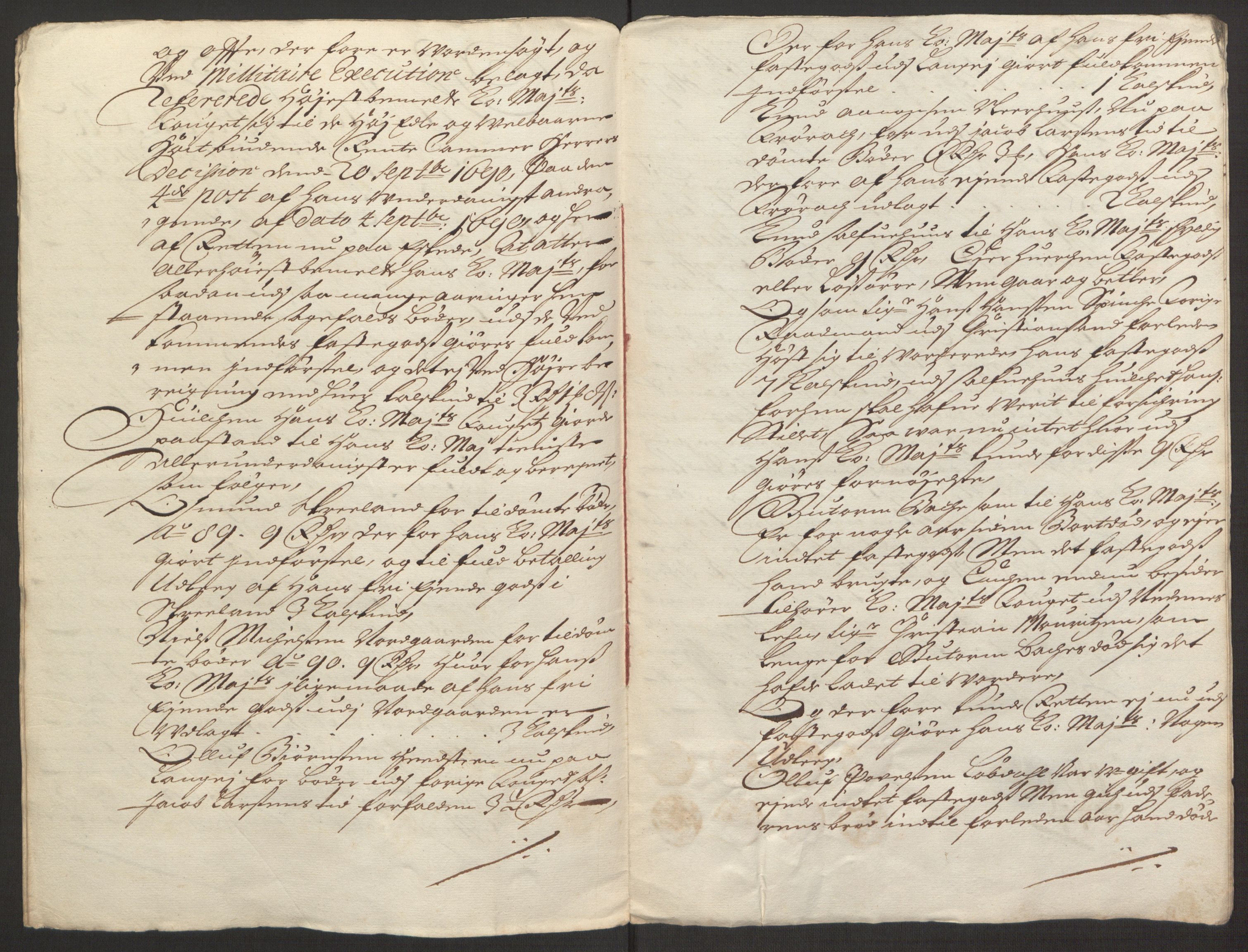 Rentekammeret inntil 1814, Reviderte regnskaper, Fogderegnskap, AV/RA-EA-4092/R40/L2444: Fogderegnskap Råbyggelag, 1693-1696, p. 289