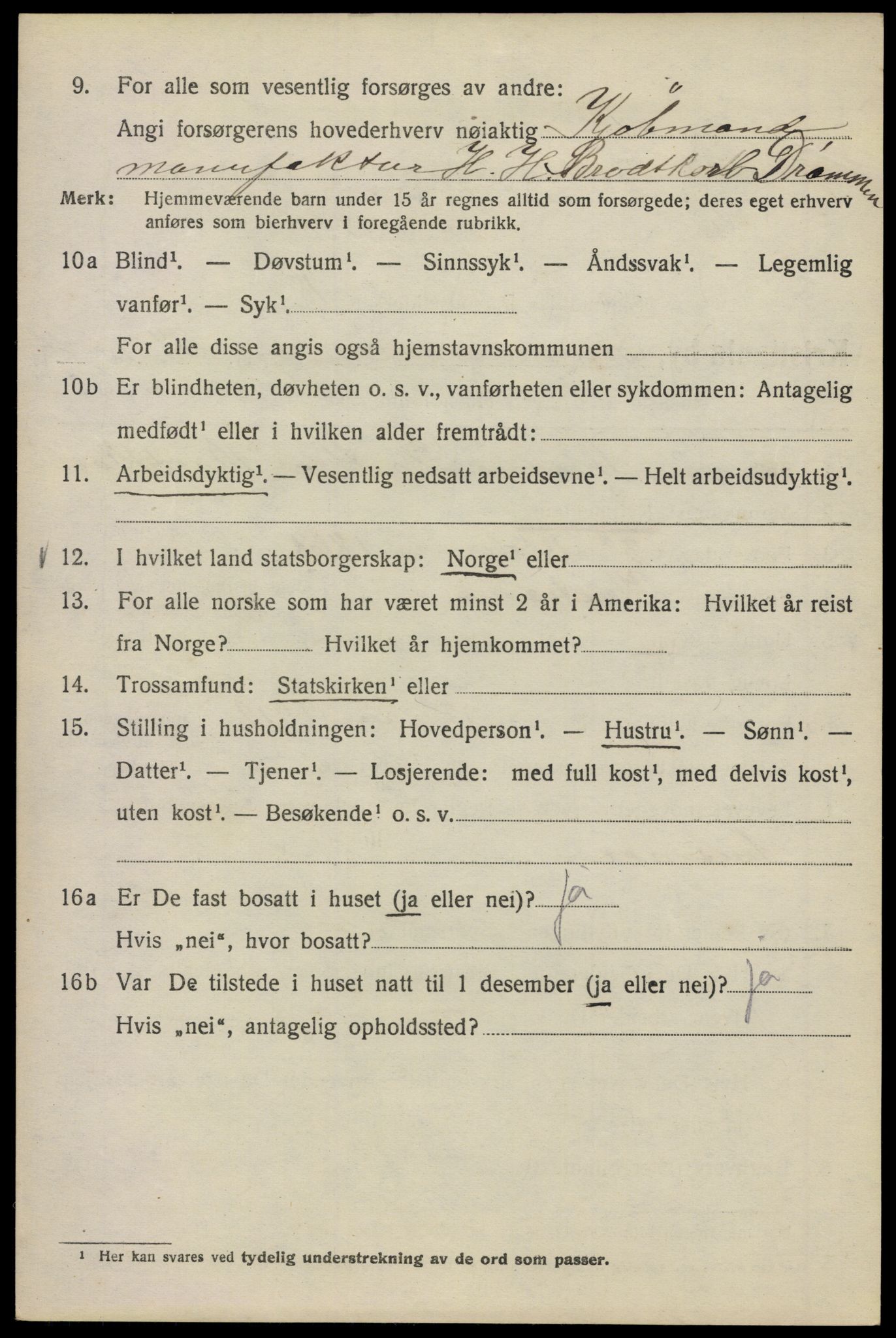 SAO, 1920 census for Kristiania, 1920, p. 202292