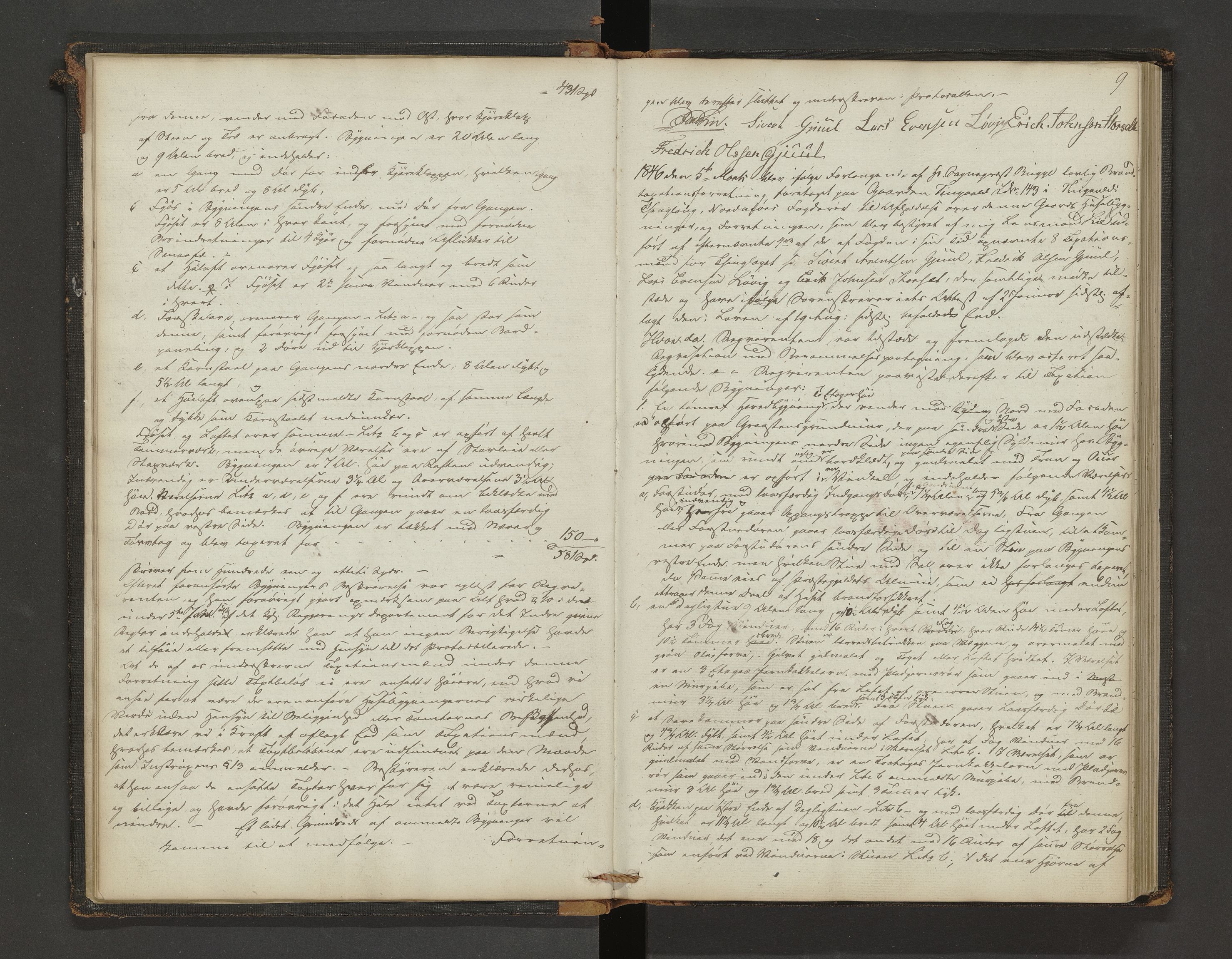 Norges Brannkasse Tingvoll, AV/SAT-A-5507/Fa/L0001: Branntakstprotokoll, 1846-1882, p. 9