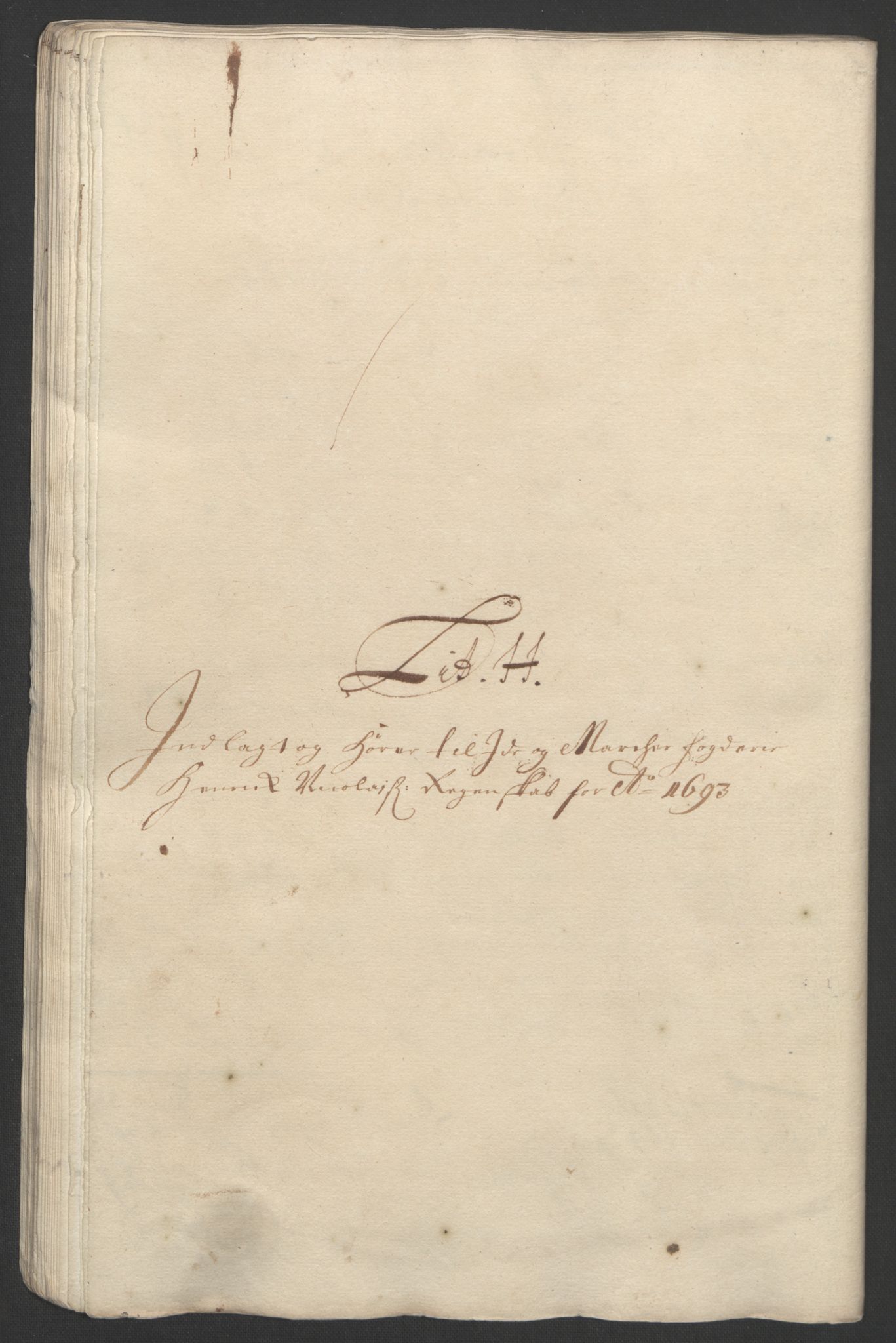 Rentekammeret inntil 1814, Reviderte regnskaper, Fogderegnskap, AV/RA-EA-4092/R01/L0011: Fogderegnskap Idd og Marker, 1692-1693, p. 284