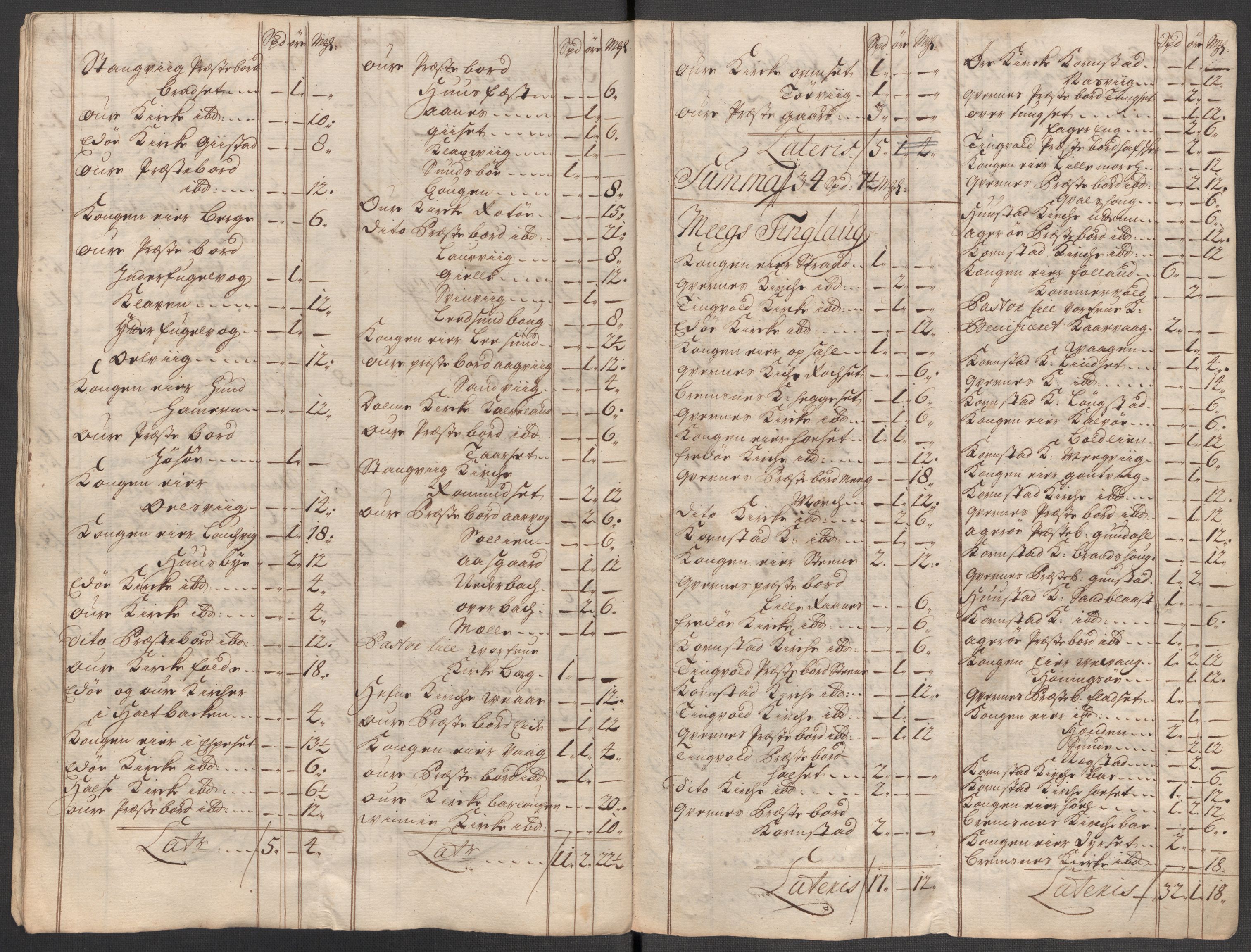 Rentekammeret inntil 1814, Reviderte regnskaper, Fogderegnskap, AV/RA-EA-4092/R56/L3749: Fogderegnskap Nordmøre, 1716, p. 184