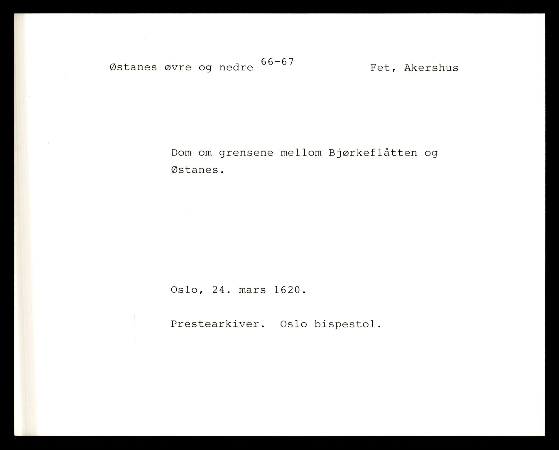 Riksarkivets diplomsamling, AV/RA-EA-5965/F35/F35e/L0006: Registreringssedler Akershus 2, 1400-1700, p. 431