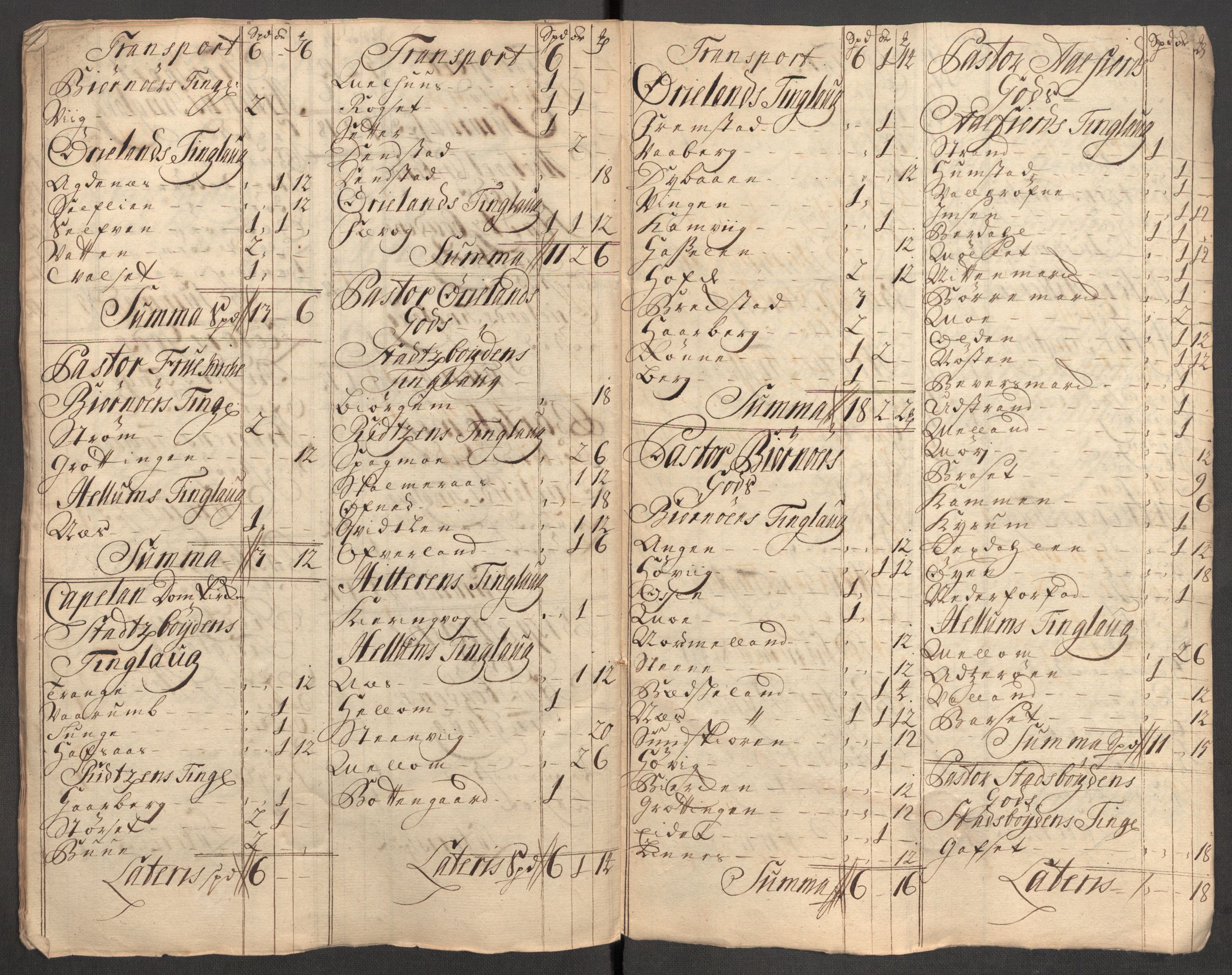 Rentekammeret inntil 1814, Reviderte regnskaper, Fogderegnskap, AV/RA-EA-4092/R57/L3860: Fogderegnskap Fosen, 1711, p. 217