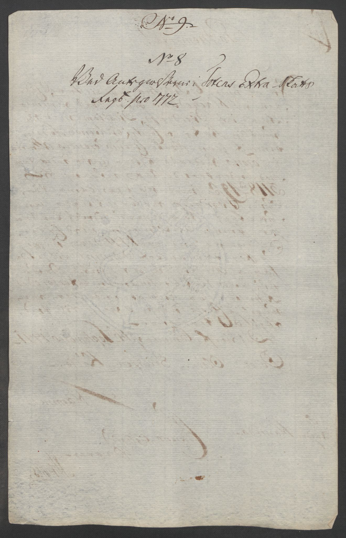 Rentekammeret inntil 1814, Reviderte regnskaper, Fogderegnskap, AV/RA-EA-4092/R19/L1399: Fogderegnskap Toten, Hadeland og Vardal, 1762-1783, p. 289