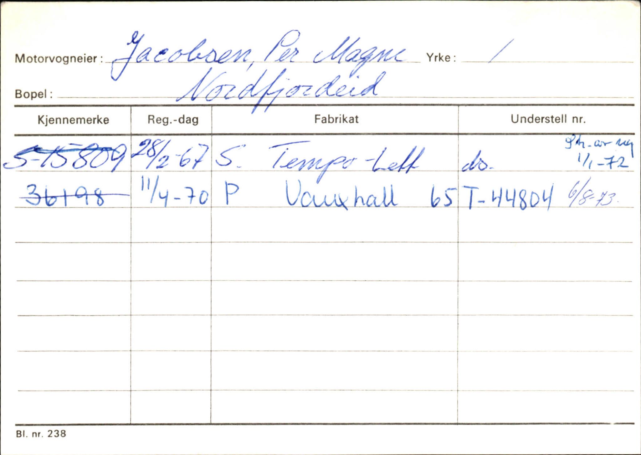 Statens vegvesen, Sogn og Fjordane vegkontor, SAB/A-5301/4/F/L0129: Eigarregistrer Eid A-S, 1945-1975, p. 1179