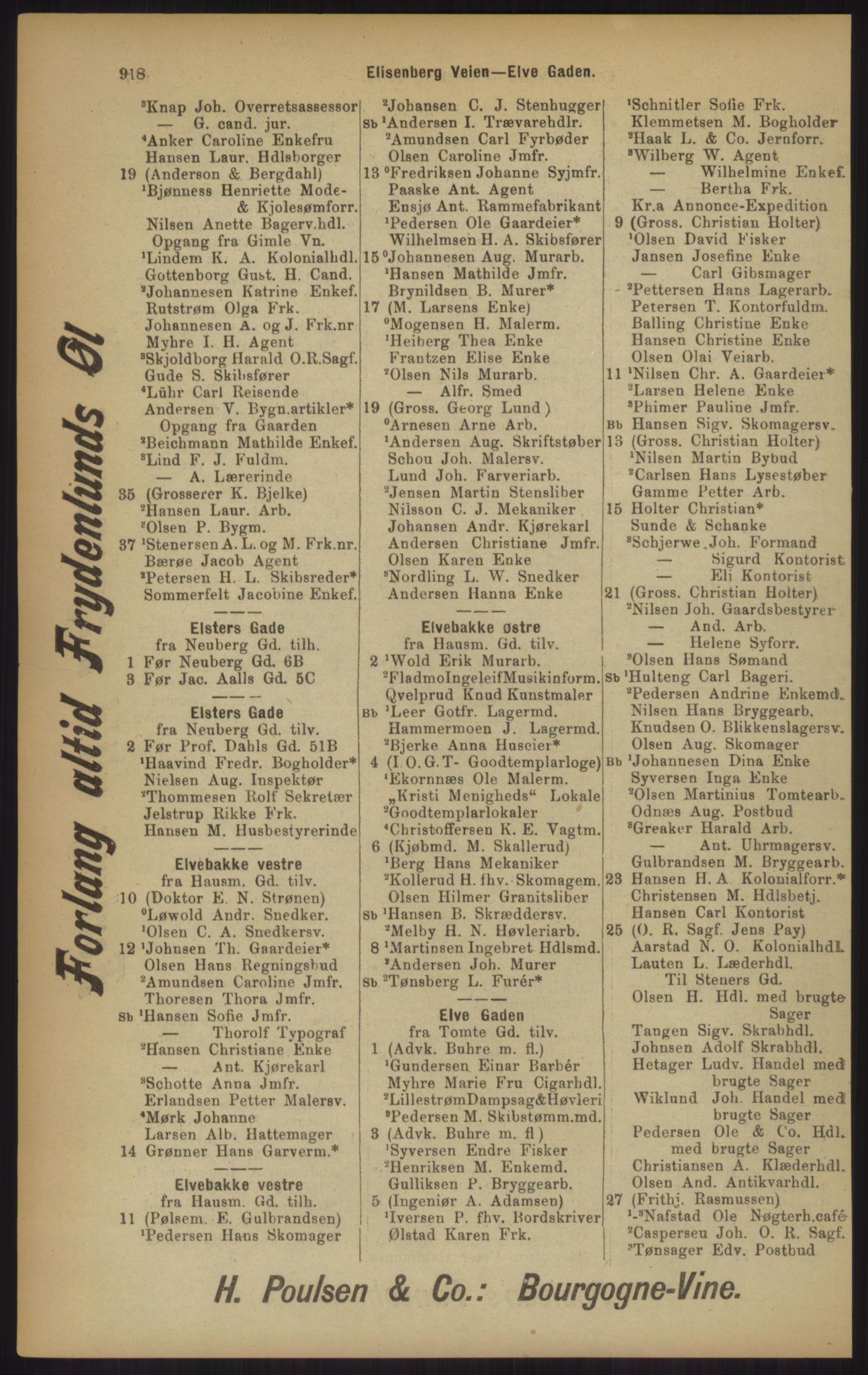 Kristiania/Oslo adressebok, PUBL/-, 1902, p. 918