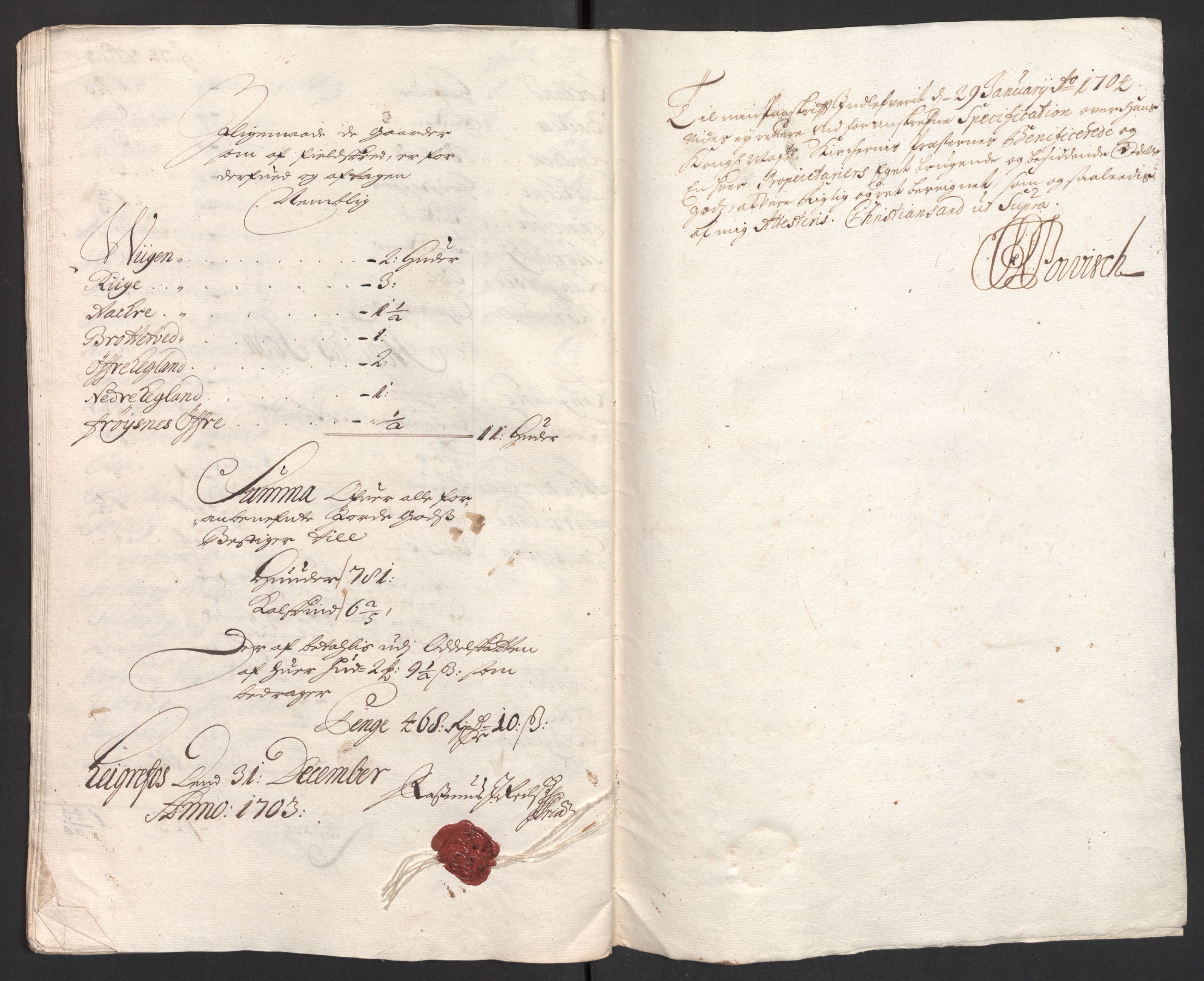 Rentekammeret inntil 1814, Reviderte regnskaper, Fogderegnskap, RA/EA-4092/R40/L2447: Fogderegnskap Råbyggelag, 1703-1705, p. 107