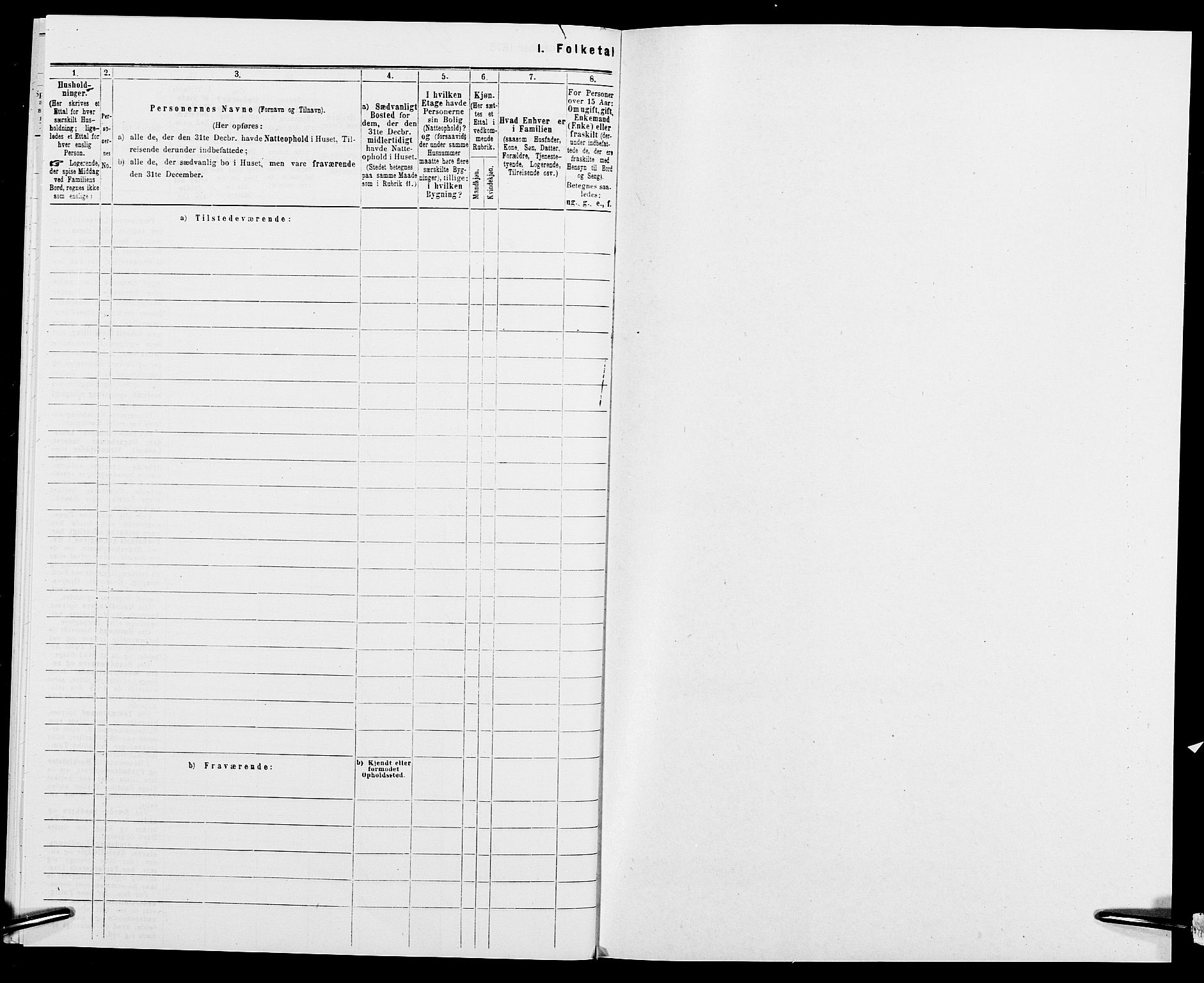 SAK, 1875 census for 1020P Holum, 1875, p. 43