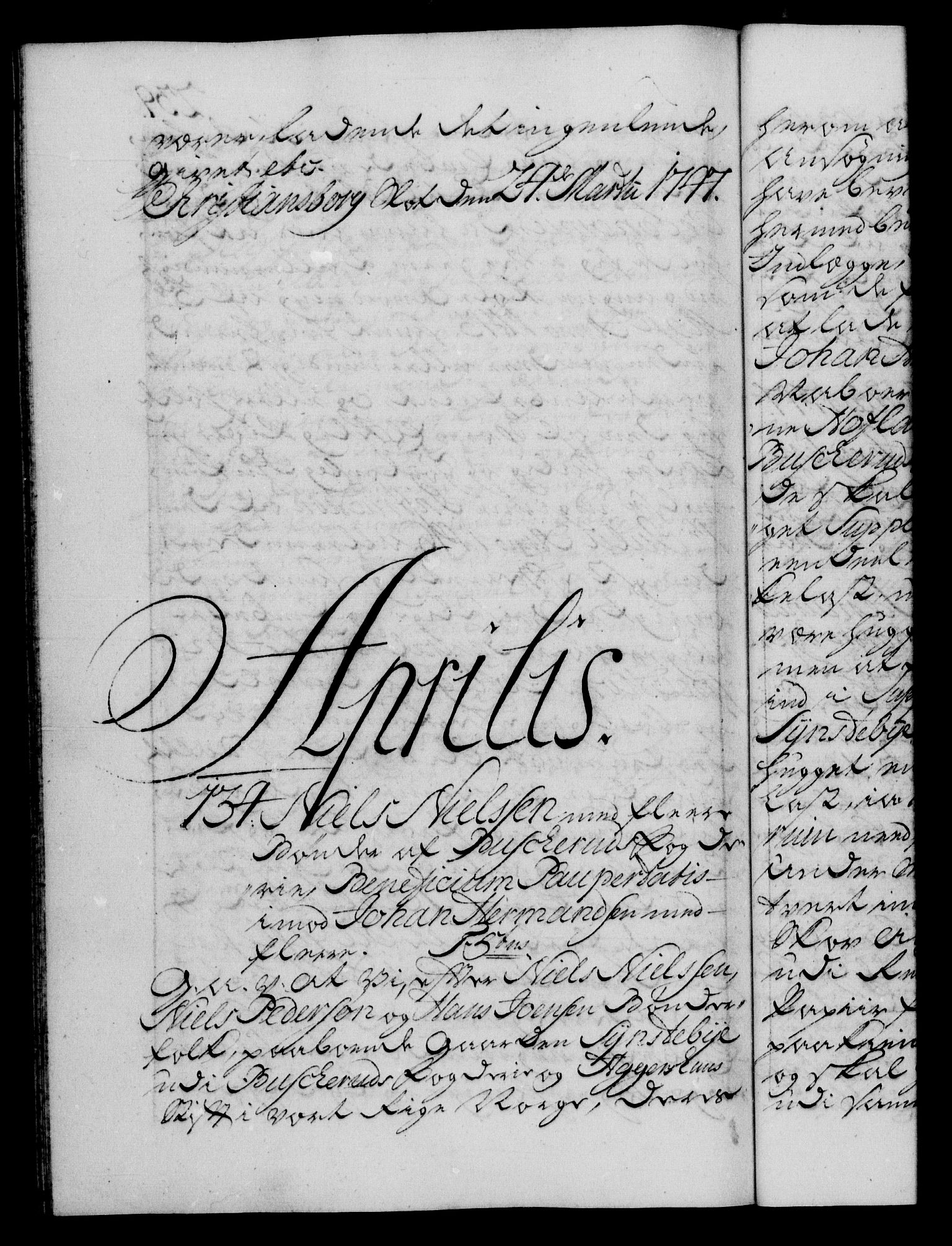 Danske Kanselli 1572-1799, AV/RA-EA-3023/F/Fc/Fca/Fcaa/L0035: Norske registre, 1746-1748, p. 239b