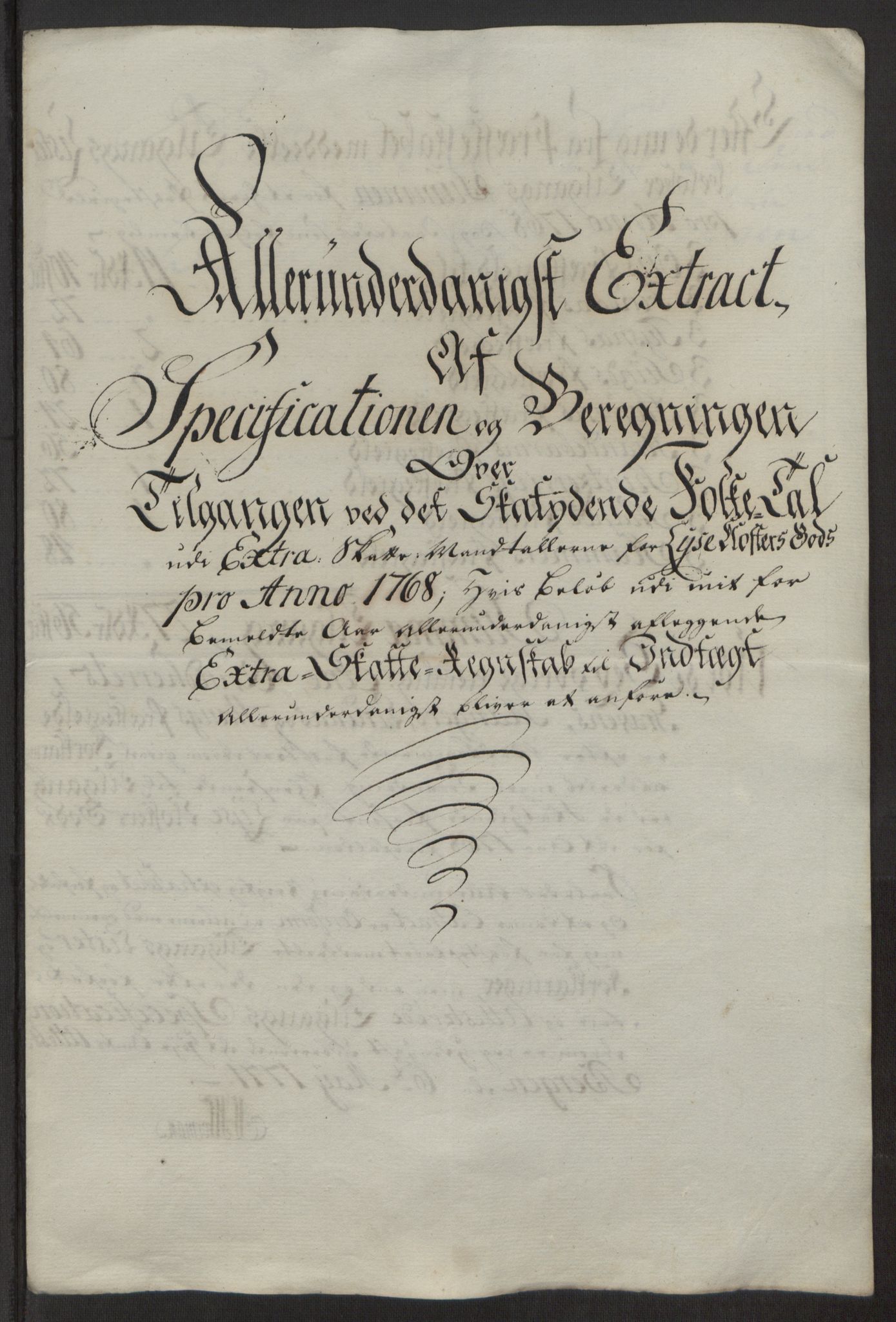 Rentekammeret inntil 1814, Reviderte regnskaper, Fogderegnskap, RA/EA-4092/R50/L3180: Ekstraskatten Lyse kloster, 1762-1783, p. 197