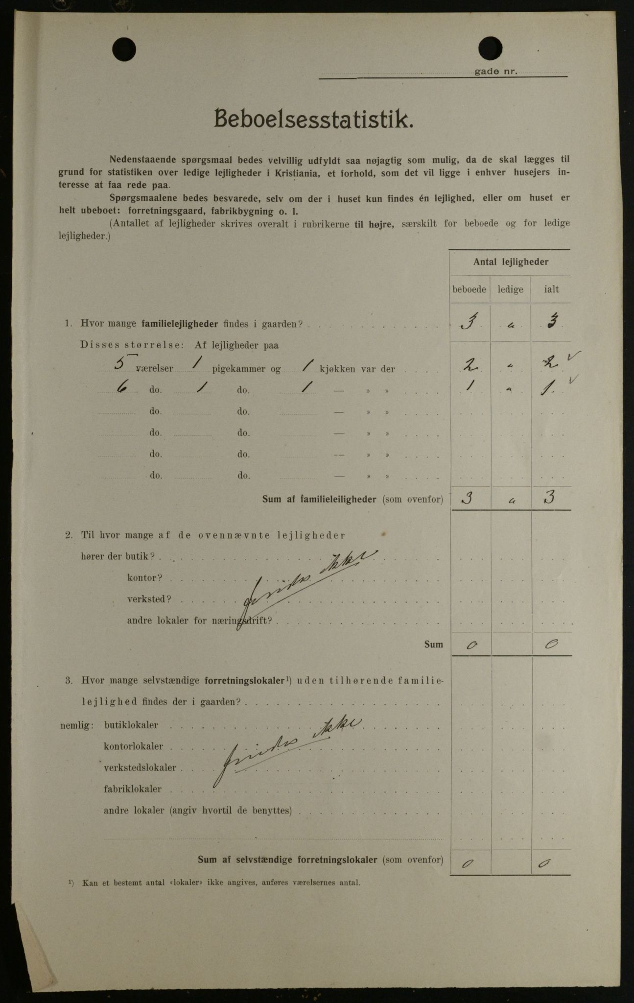 OBA, Kommunal folketelling 1.2.1908 for Kristiania kjøpstad, 1908, s. 75184
