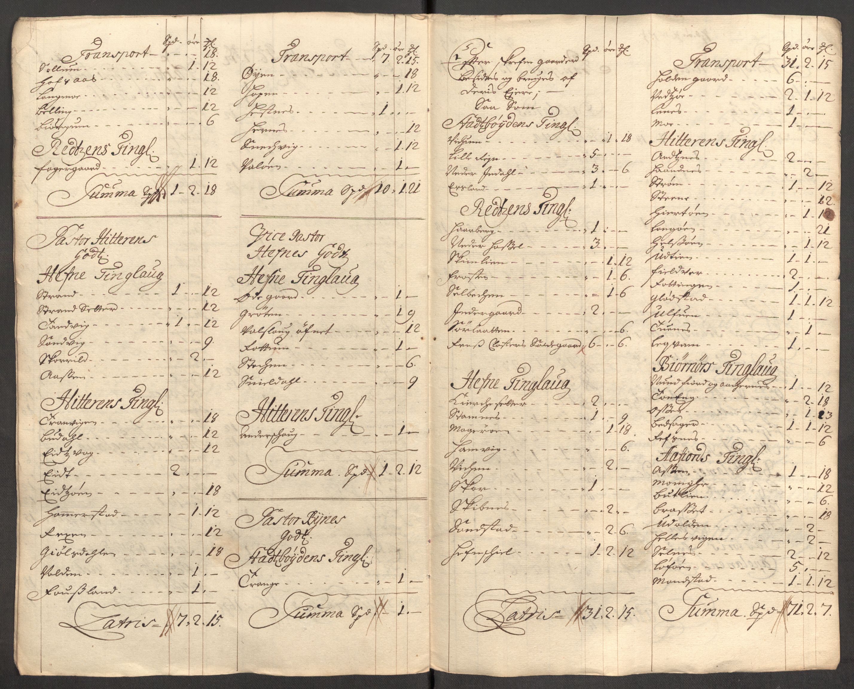 Rentekammeret inntil 1814, Reviderte regnskaper, Fogderegnskap, RA/EA-4092/R57/L3858: Fogderegnskap Fosen, 1708-1709, s. 183