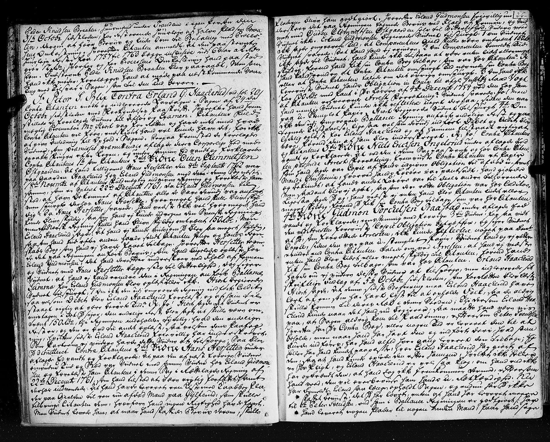 Solør og Østerdalen sorenskriveri, AV/SAH-TING-024/G/Gb/L0070: Tingbok, 1763-1766, s. 25b-26a