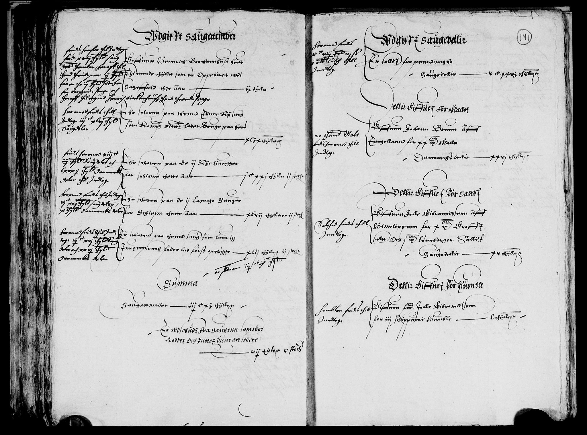 Rentekammeret inntil 1814, Reviderte regnskaper, Lensregnskaper, AV/RA-EA-5023/R/Rb/Rbp/L0001: Bratsberg len, 1585-1600