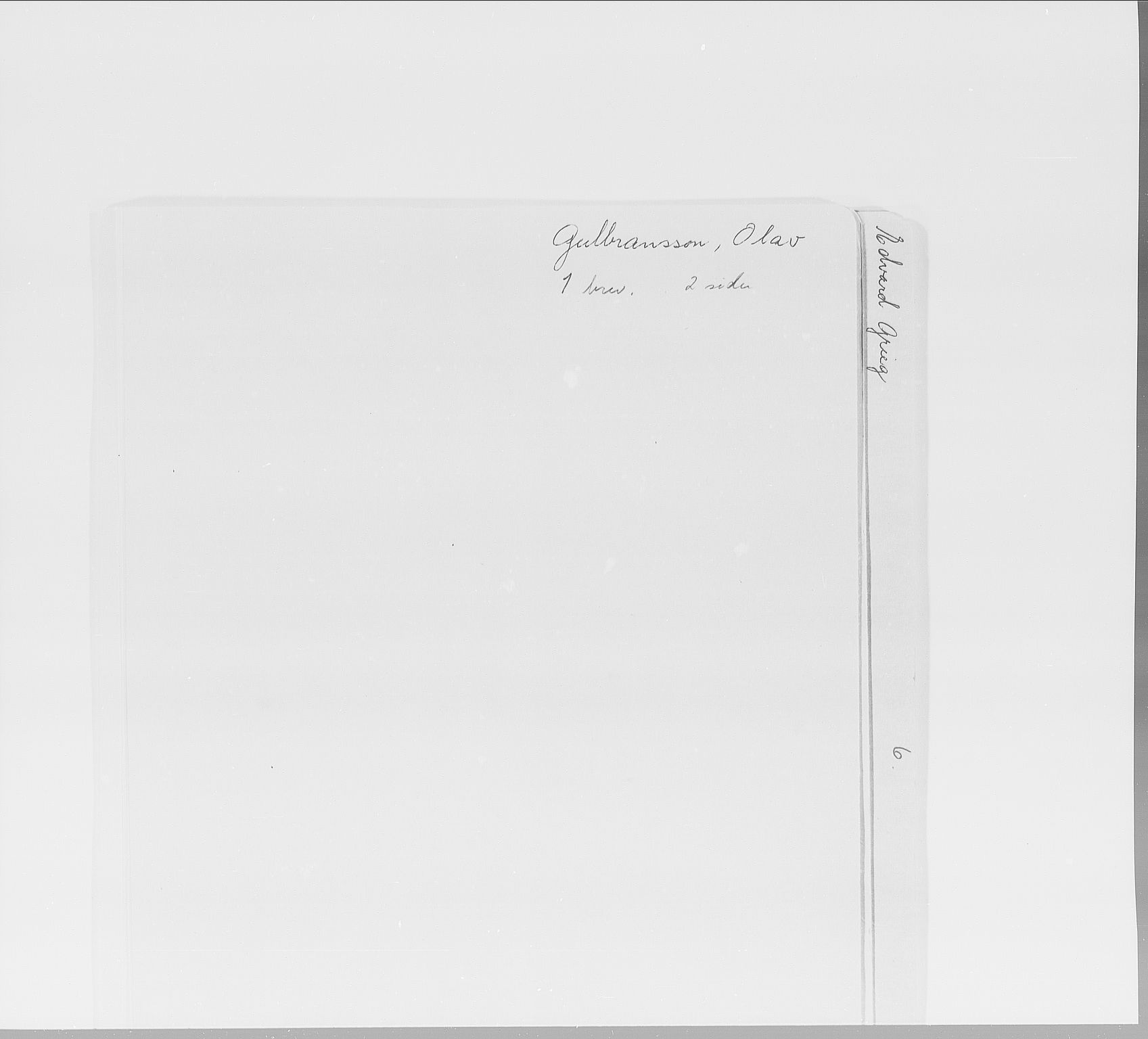 Skredsvig, Christian, AV/RA-PA-0353/E/L0001: Privatbrev fra enkeltpersoner, 1888-1961, s. 80