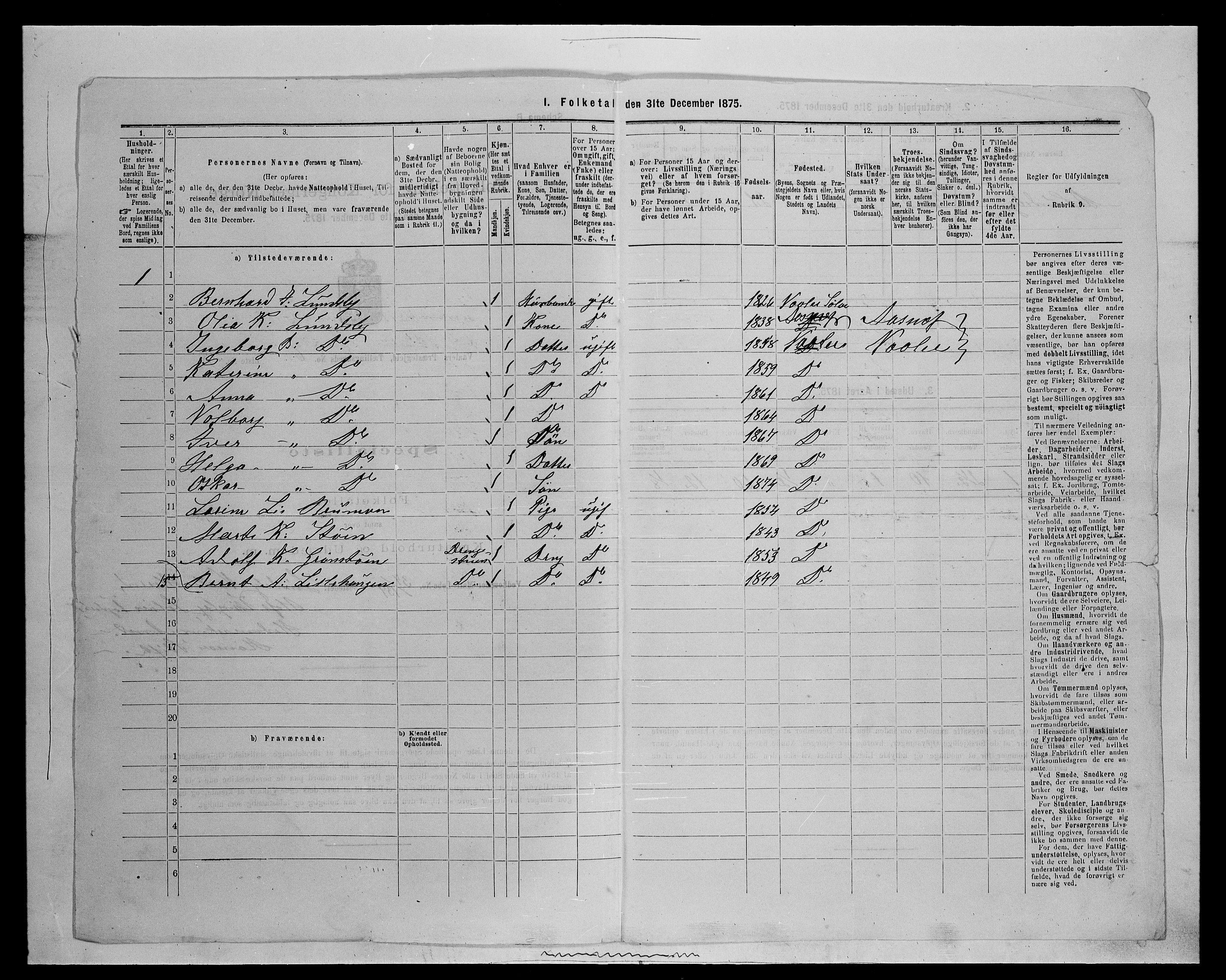 SAH, Folketelling 1875 for 0426P Våler prestegjeld (Hedmark), 1875, s. 788