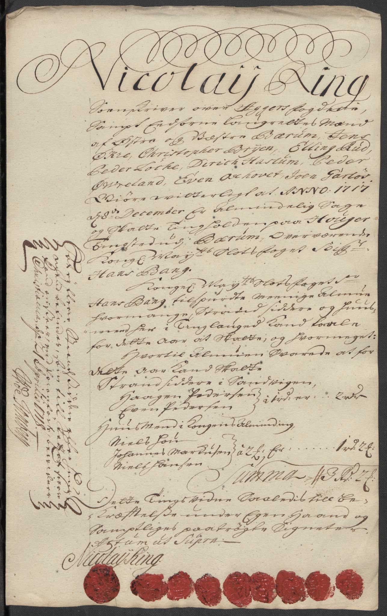 Rentekammeret inntil 1814, Reviderte regnskaper, Fogderegnskap, AV/RA-EA-4092/R10/L0455: Fogderegnskap Aker og Follo, 1717, s. 177