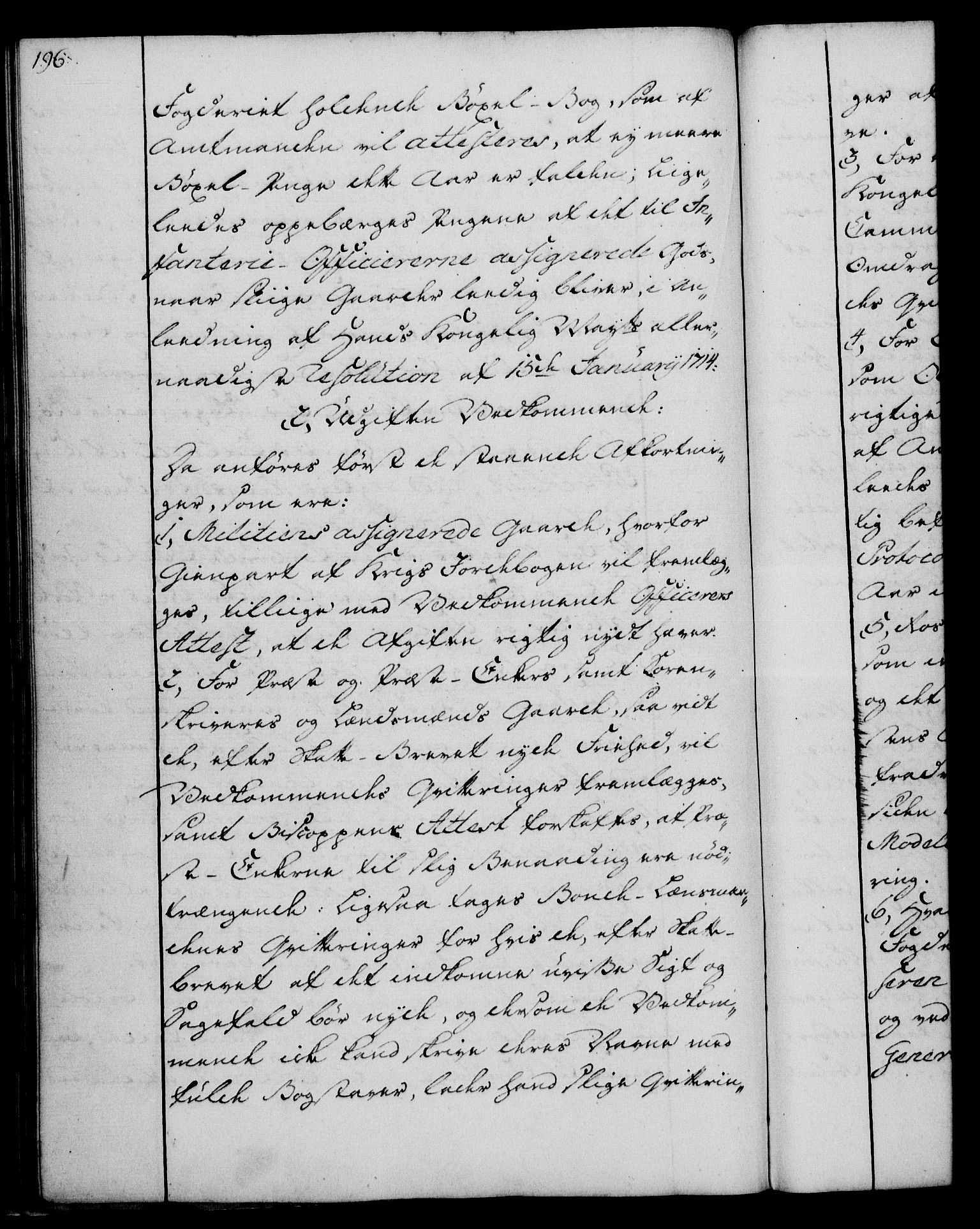 Rentekammeret, Kammerkanselliet, AV/RA-EA-3111/G/Gg/Ggi/L0003: Norsk instruksjonsprotokoll med register (merket RK 53.36), 1751-1775, s. 196