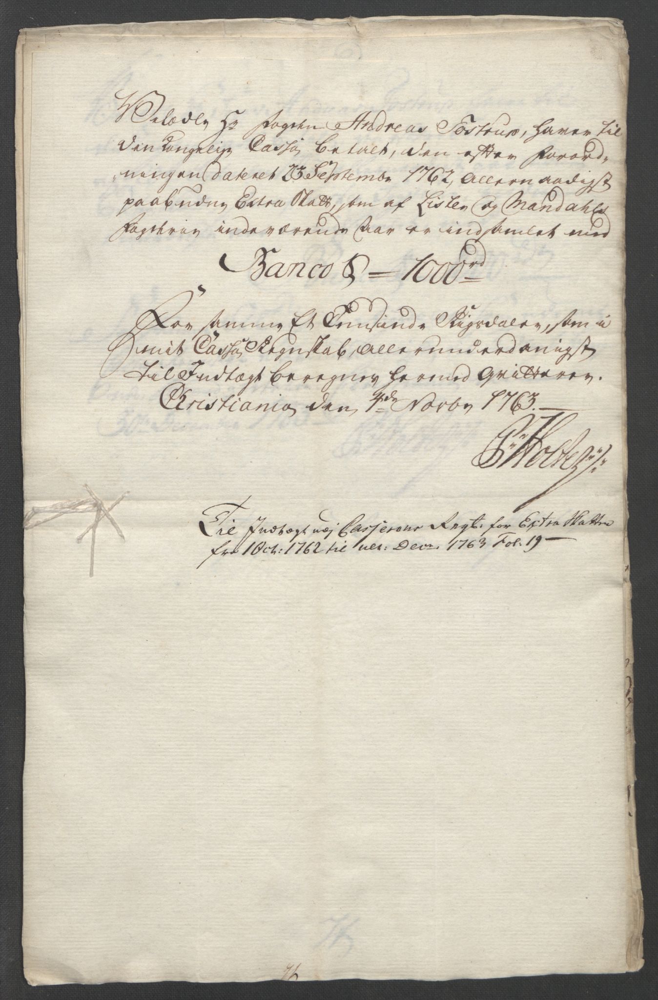 Rentekammeret inntil 1814, Reviderte regnskaper, Fogderegnskap, AV/RA-EA-4092/R45/L2704: Ekstraskatten Lista og Mandal, 1762-1768, s. 104