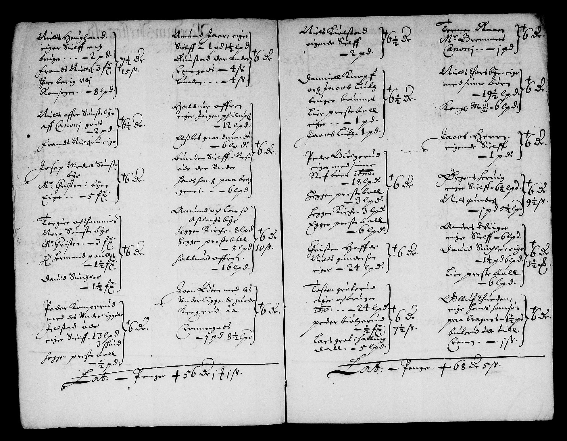 Rentekammeret inntil 1814, Reviderte regnskaper, Stiftamtstueregnskaper, Landkommissariatet på Akershus og Akershus stiftamt, AV/RA-EA-5869/R/Ra/L0023: Landkommissariatet på Akershus, 1664